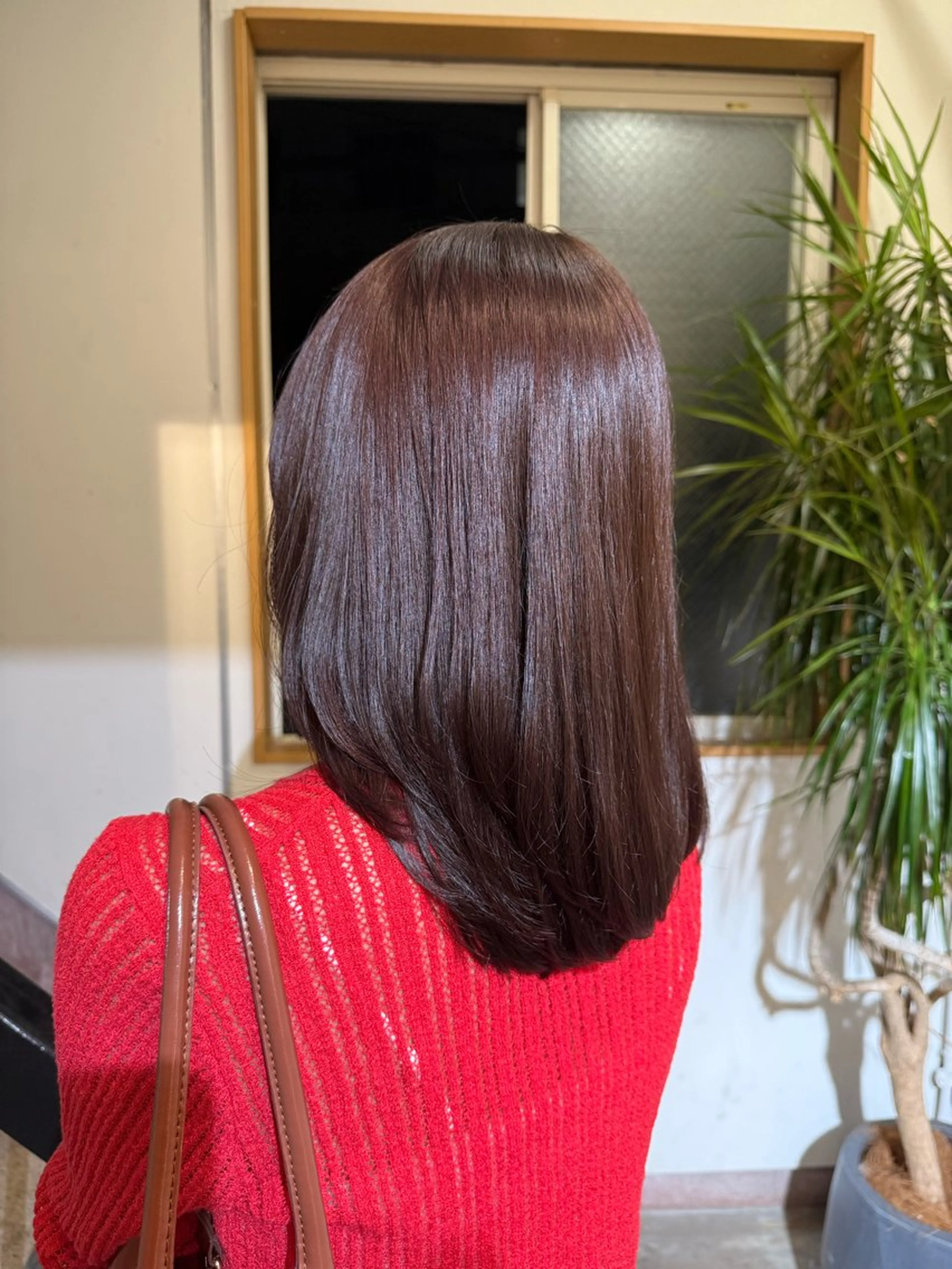 ミディアム カラー ブラウンカラー ピンクカラー ピンクブラウン LYNDA【リンダ】所属・仙台/透明感カラー /chihiroのヘアスタイル