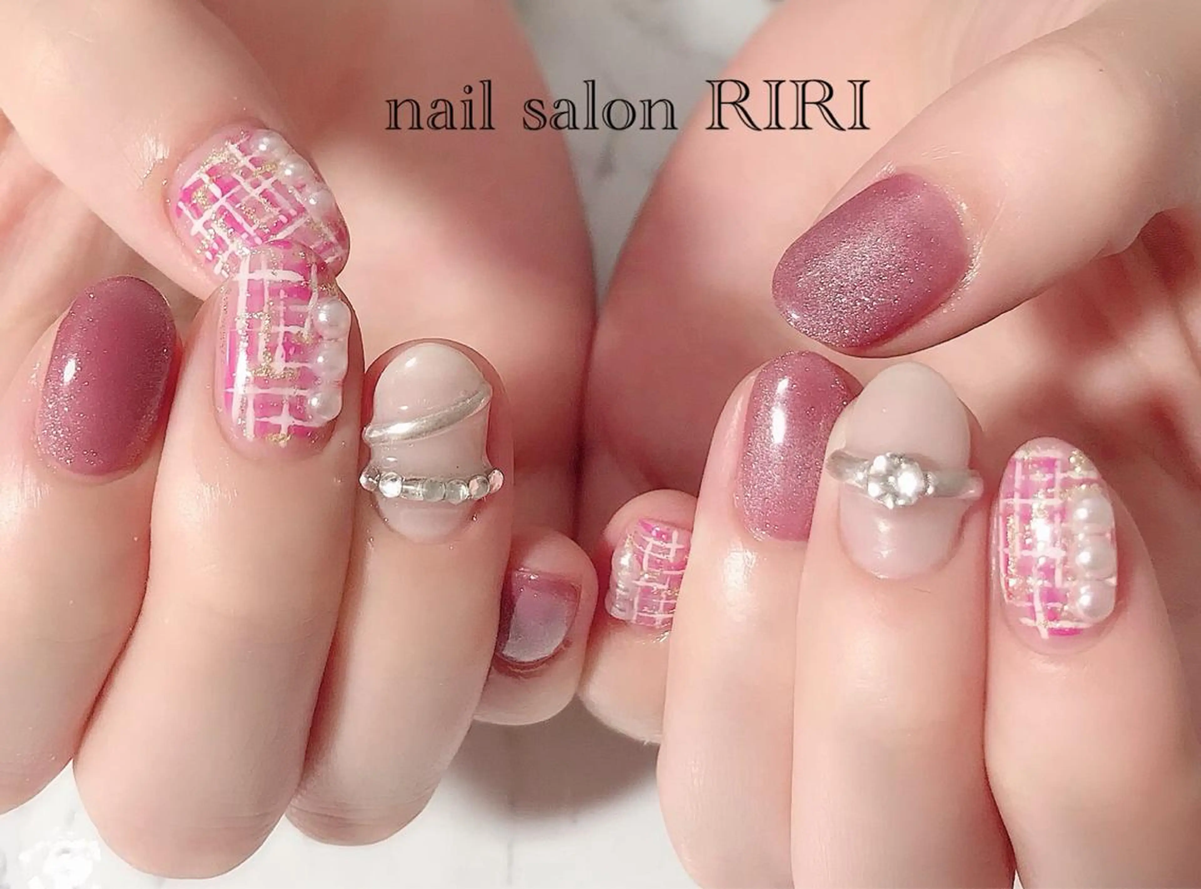 ネイル ツイードネイル private  nail  salon RIRI所属・RIRI リリのネイルデザイン