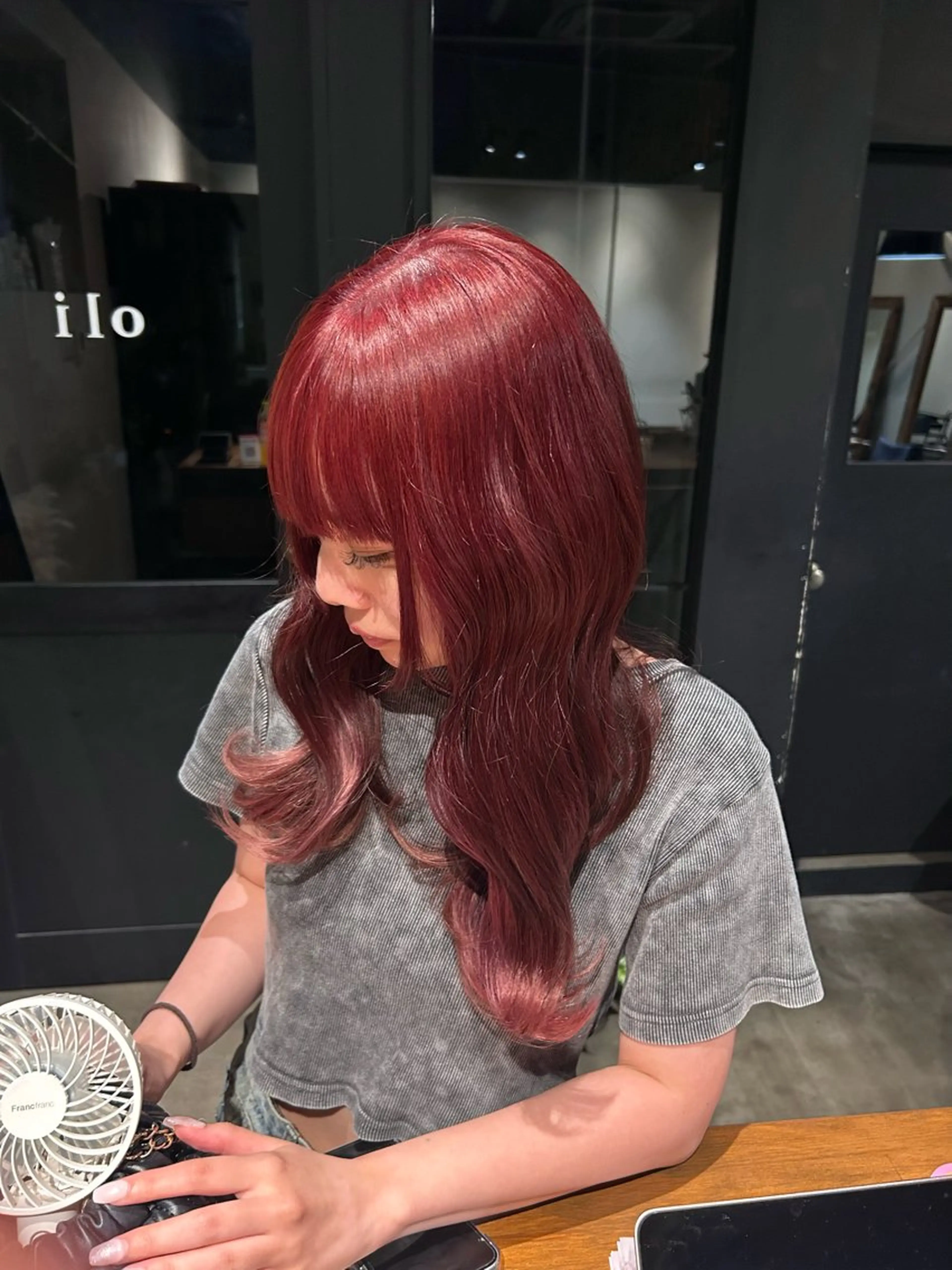 ロング ヘアカラー the　hinc所属・ひな🐥 ボブ/ハイトーン🫧のヘアスタイル