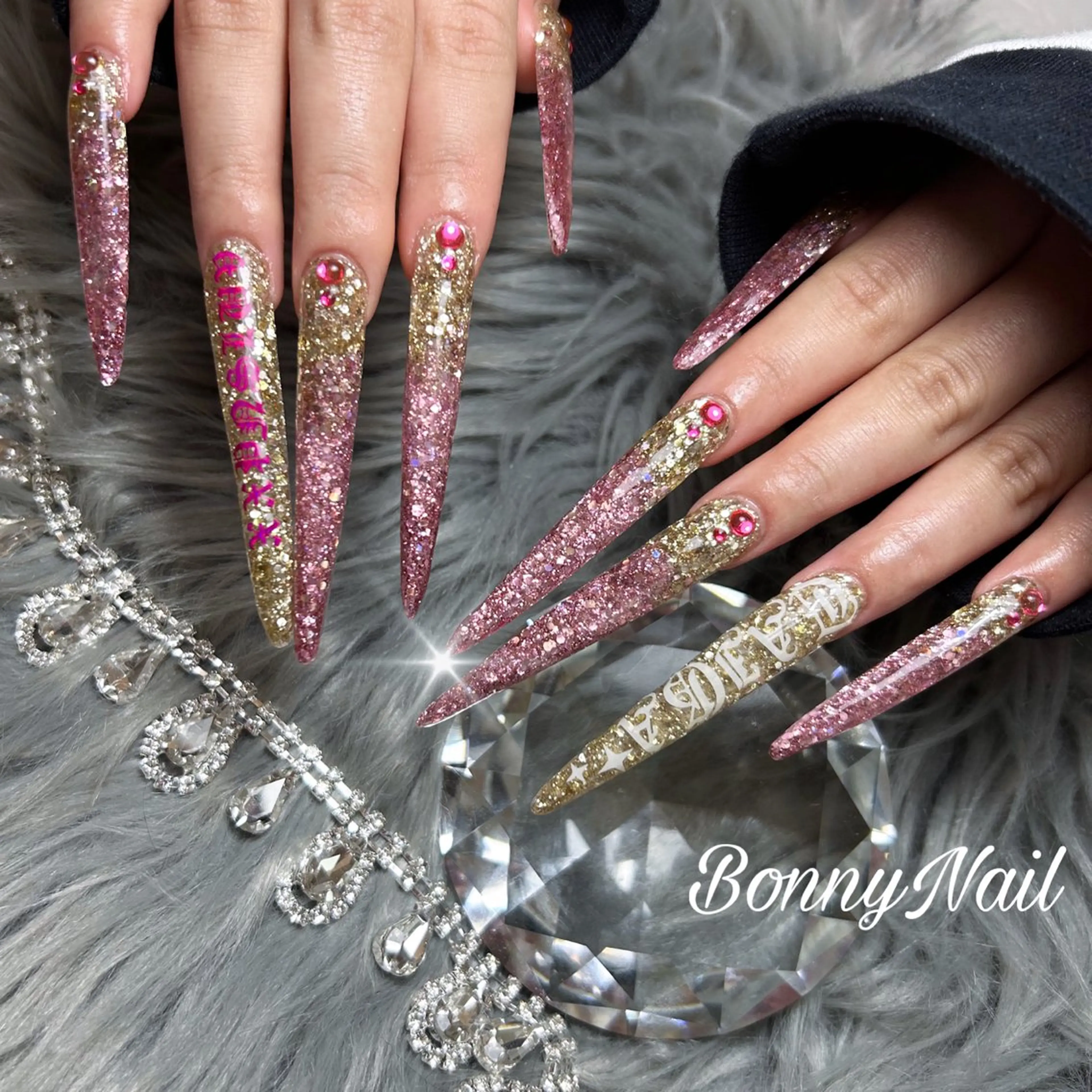 ネイル ロングネイル ハンドネイル Bonny Nailのネイルデザイン