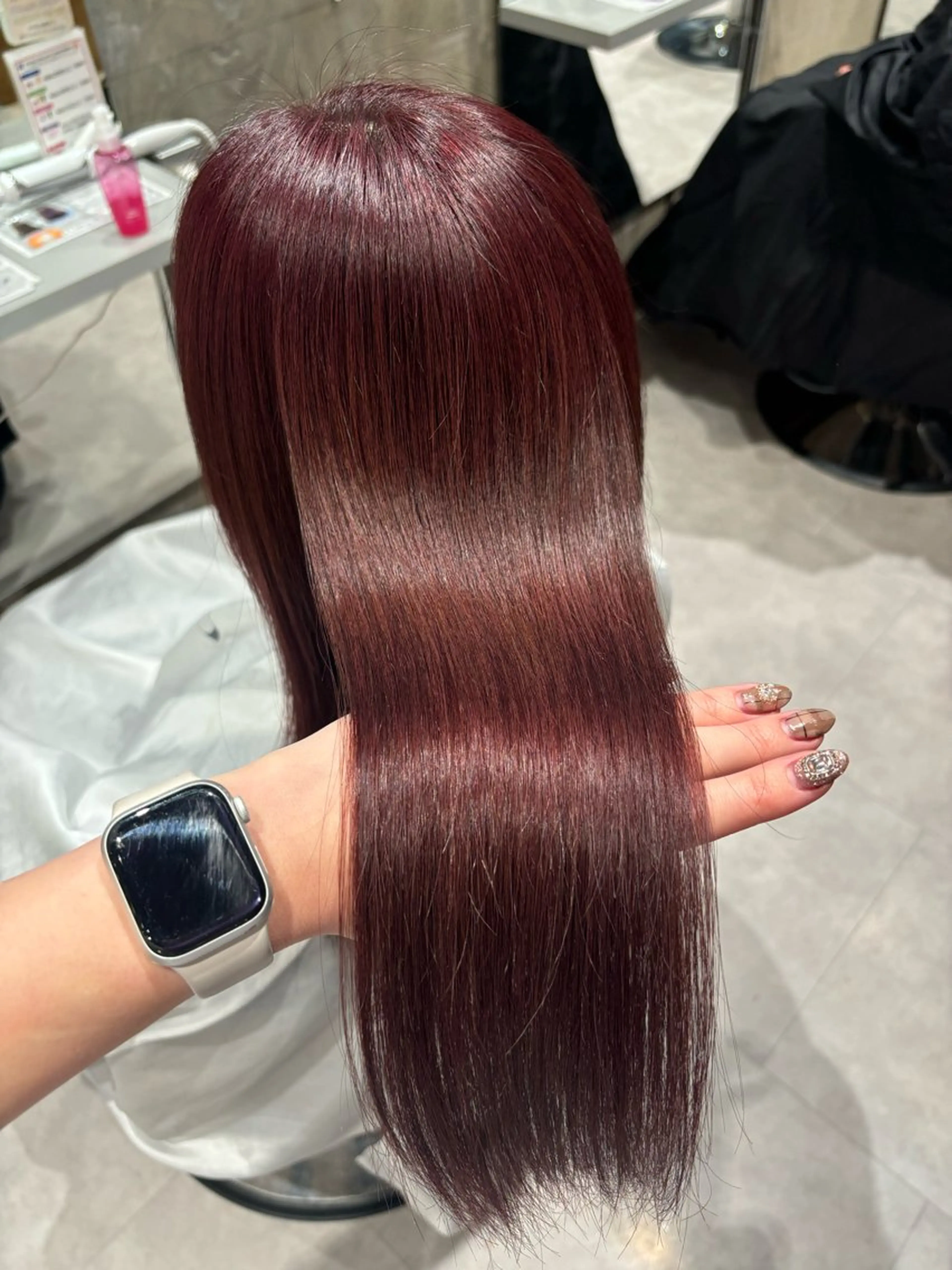 ロング ヘアカラー トリートメント 無料カット募集中🌷 ちひり𓂃𓈒♡‪のヘアスタイル