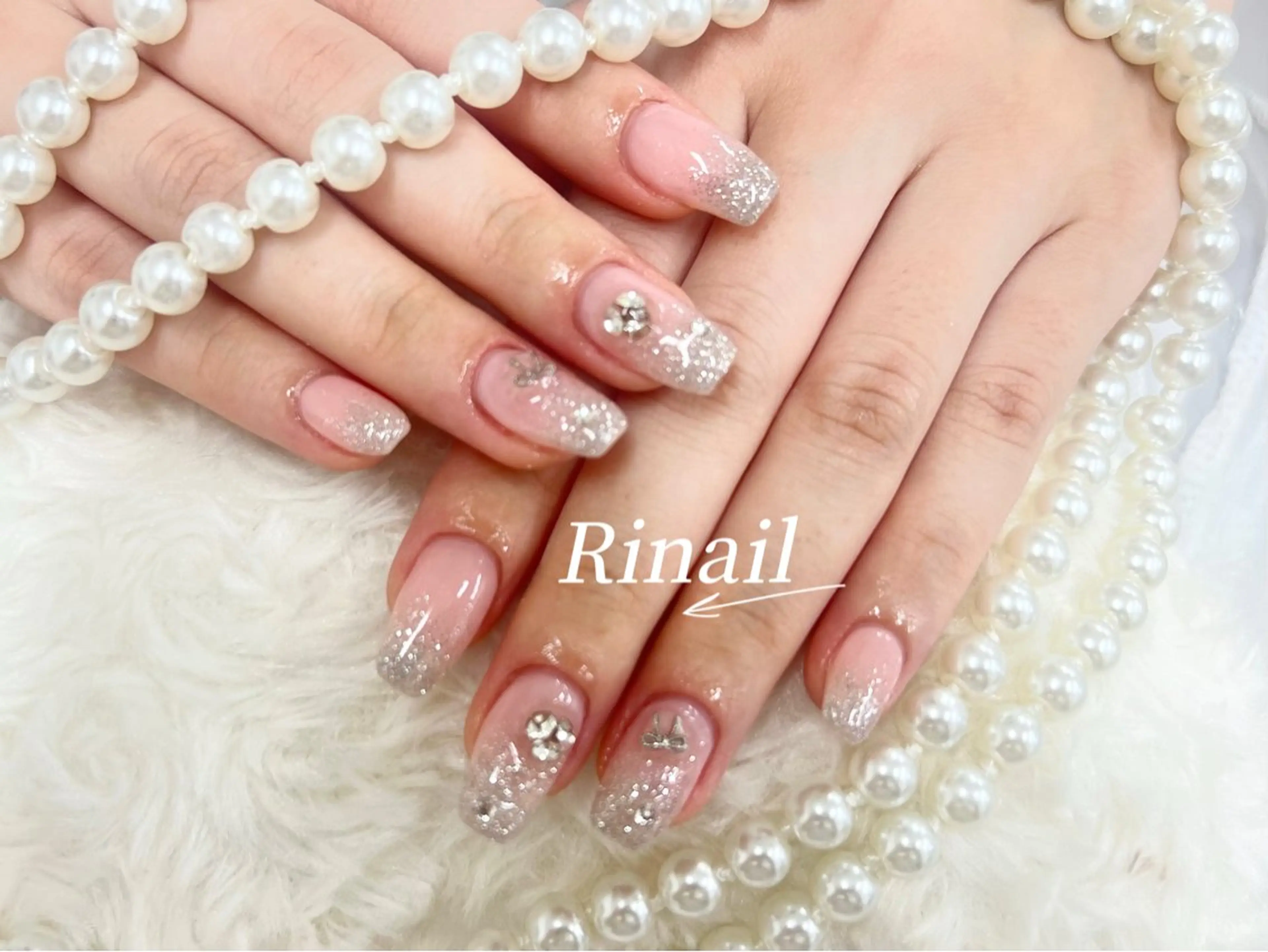 ネイル アートネイル チークネイル 長さ出し フラッシュネイル フットネイル ハンドネイル フットネイル ハンドケア YK Rinのネイルデザイン