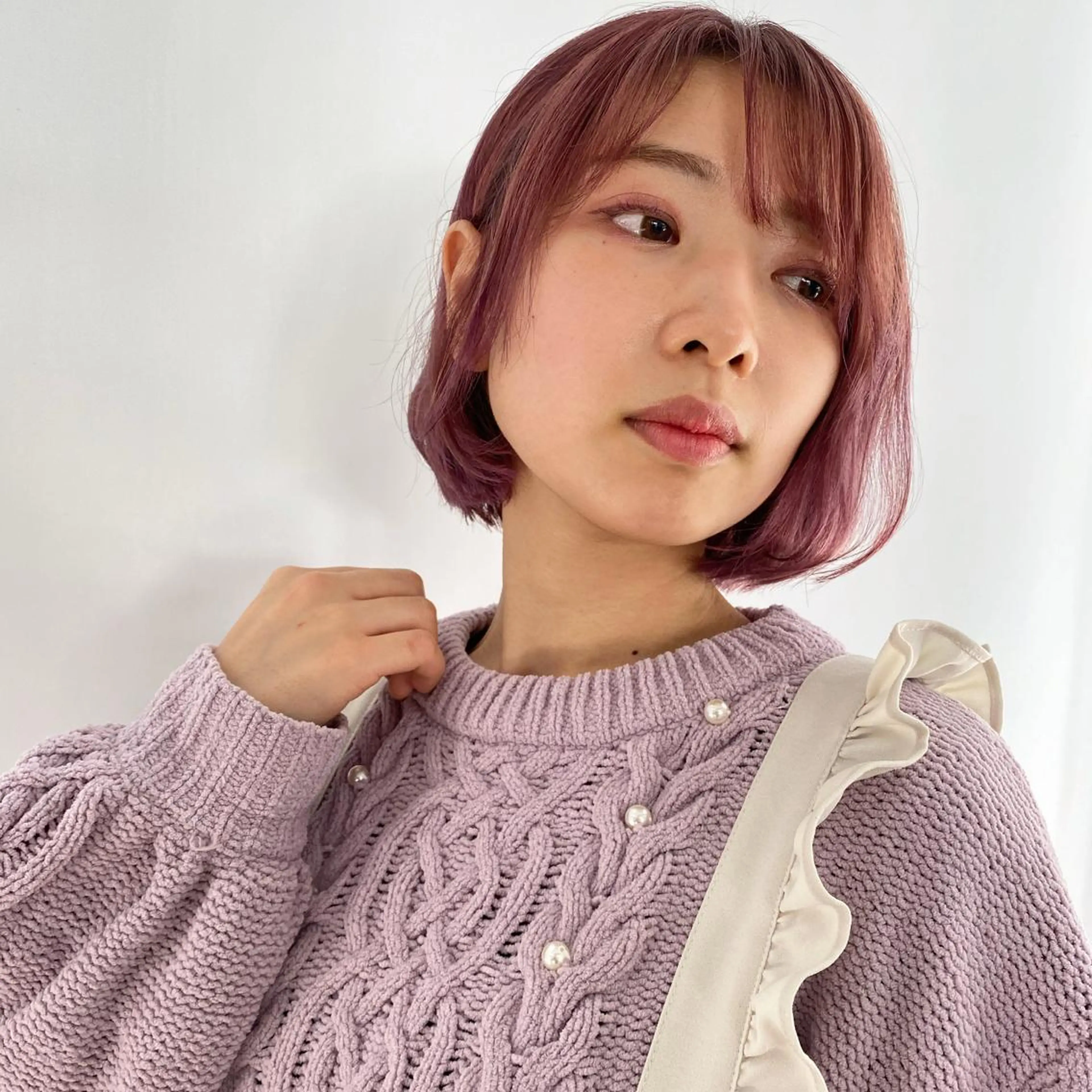 ショート カラー パーマ steed tokyo所属・KOOKI スティードトーキョーのヘアスタイル