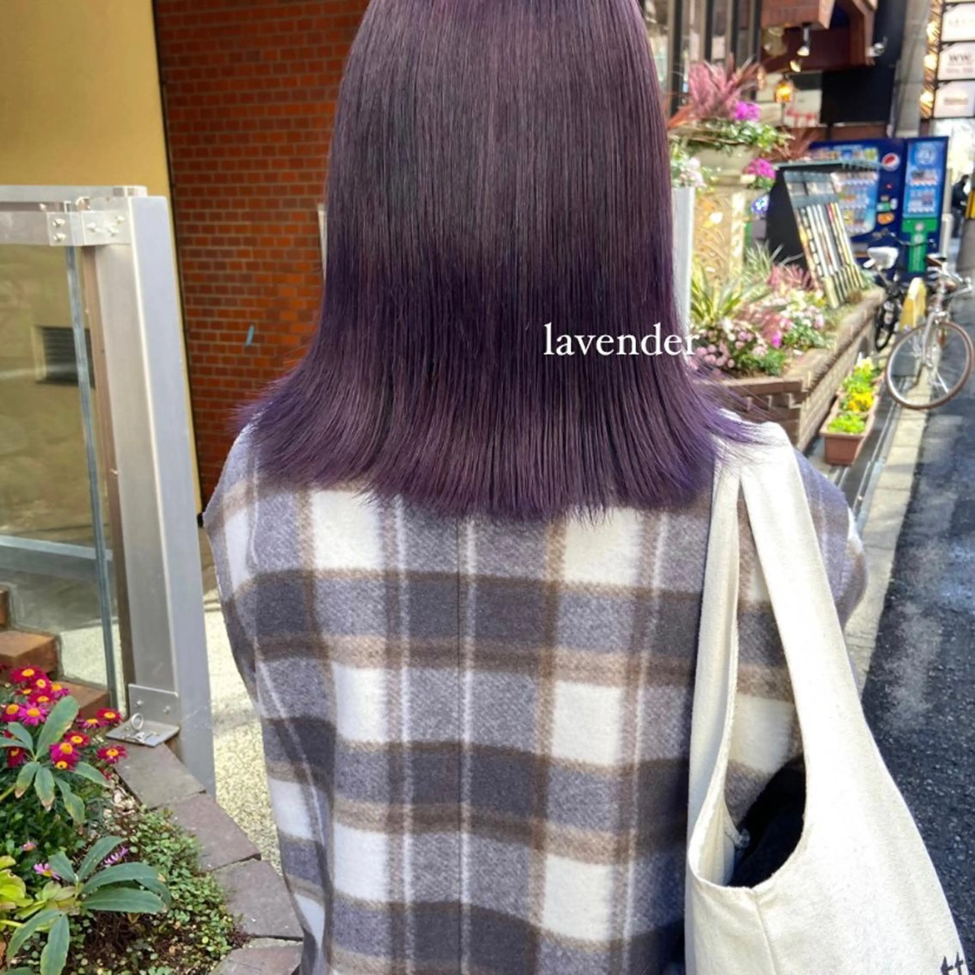 セミロング カラー ベージュカラー ブリーチ ケアブリーチ 透明感カラー ダブルカラー mai 🎀 / 梅田美容室のヘアスタイル