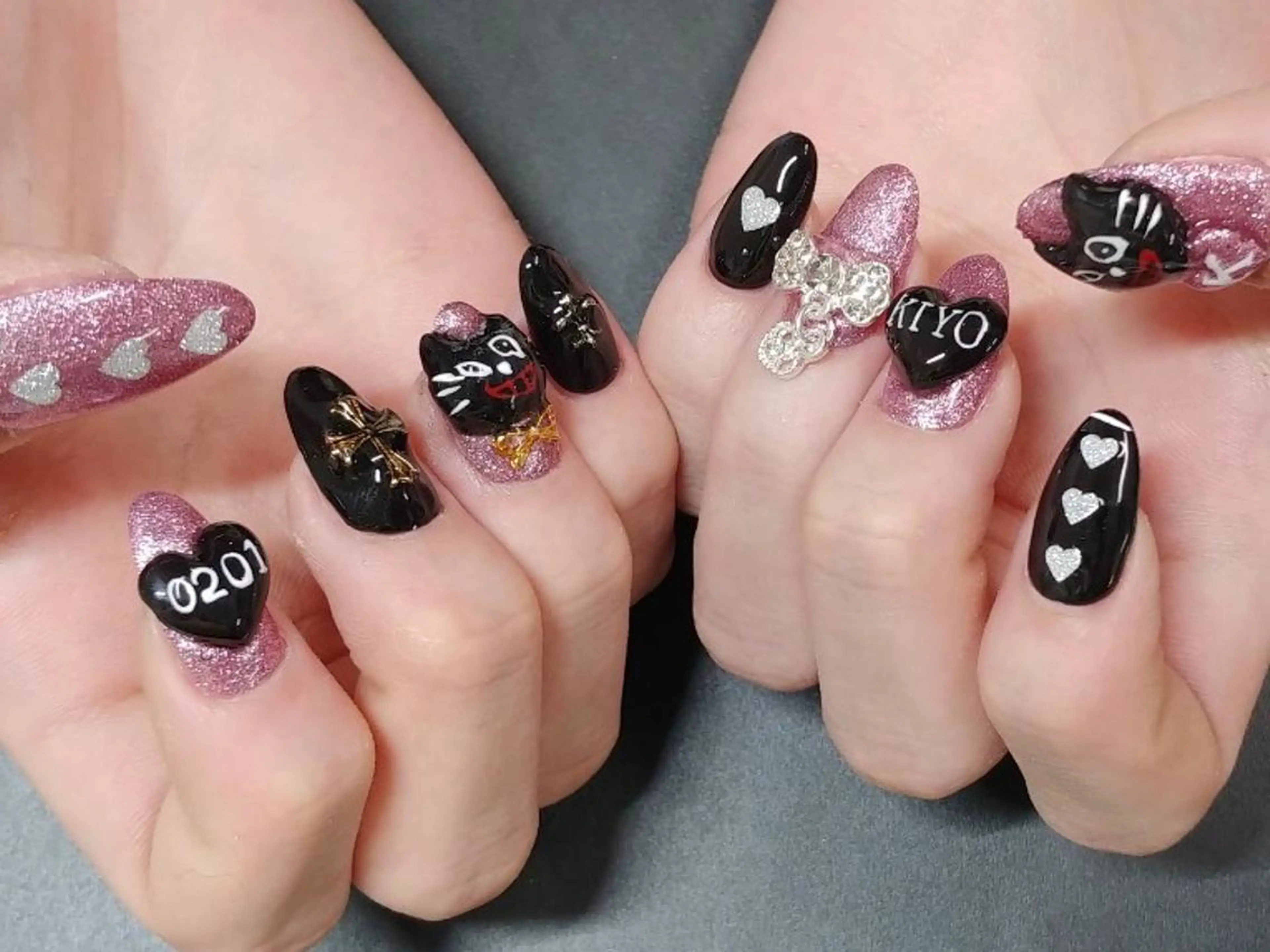 ネイル 持ち込み ハンドネイル Nail lieNのネイルデザイン