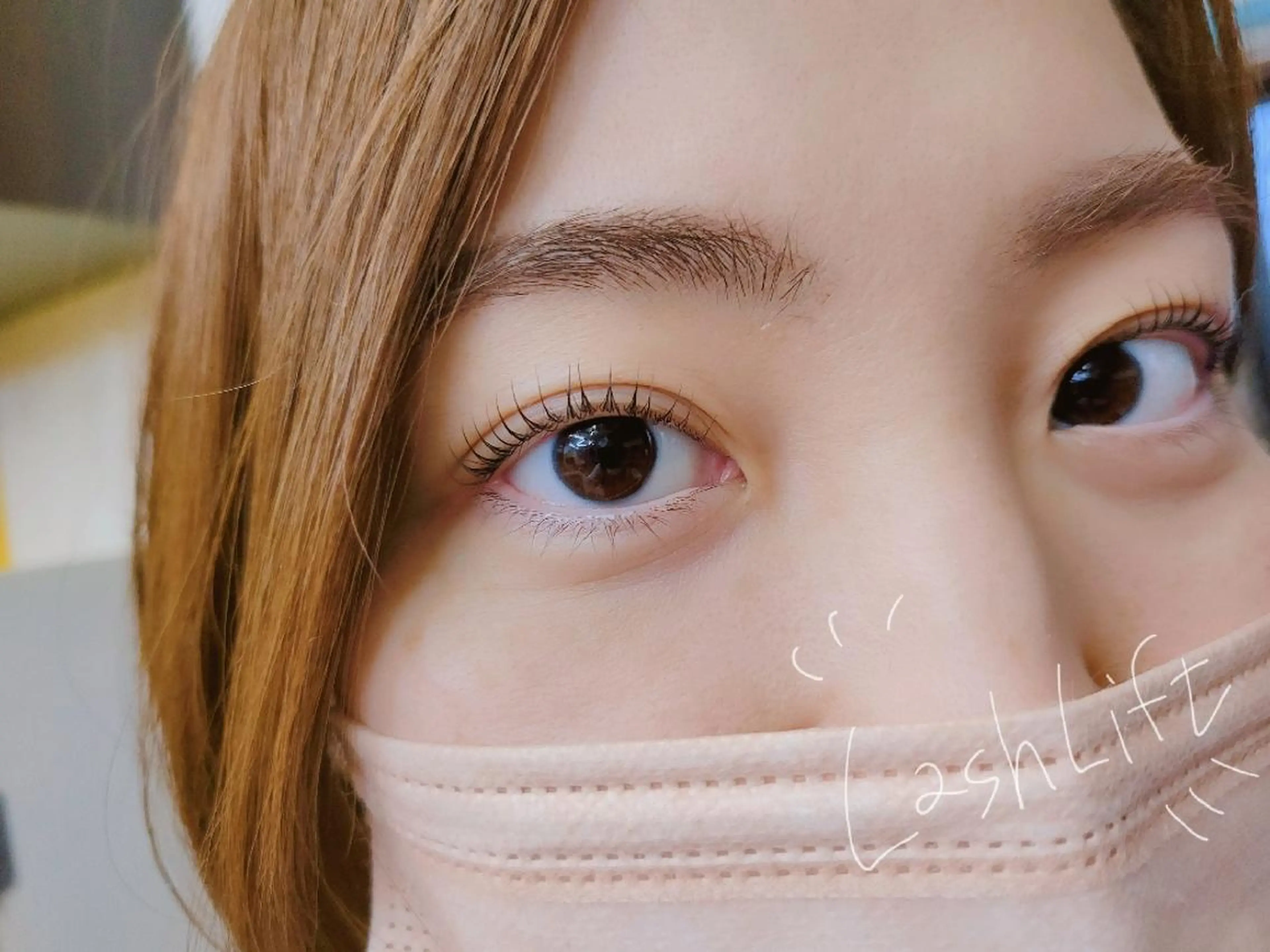 マツエク・マツパ 一重×まつ毛パーマ マツパ shalm hair lounge所属・風間 莉緒のマツエク・マツパデザイン