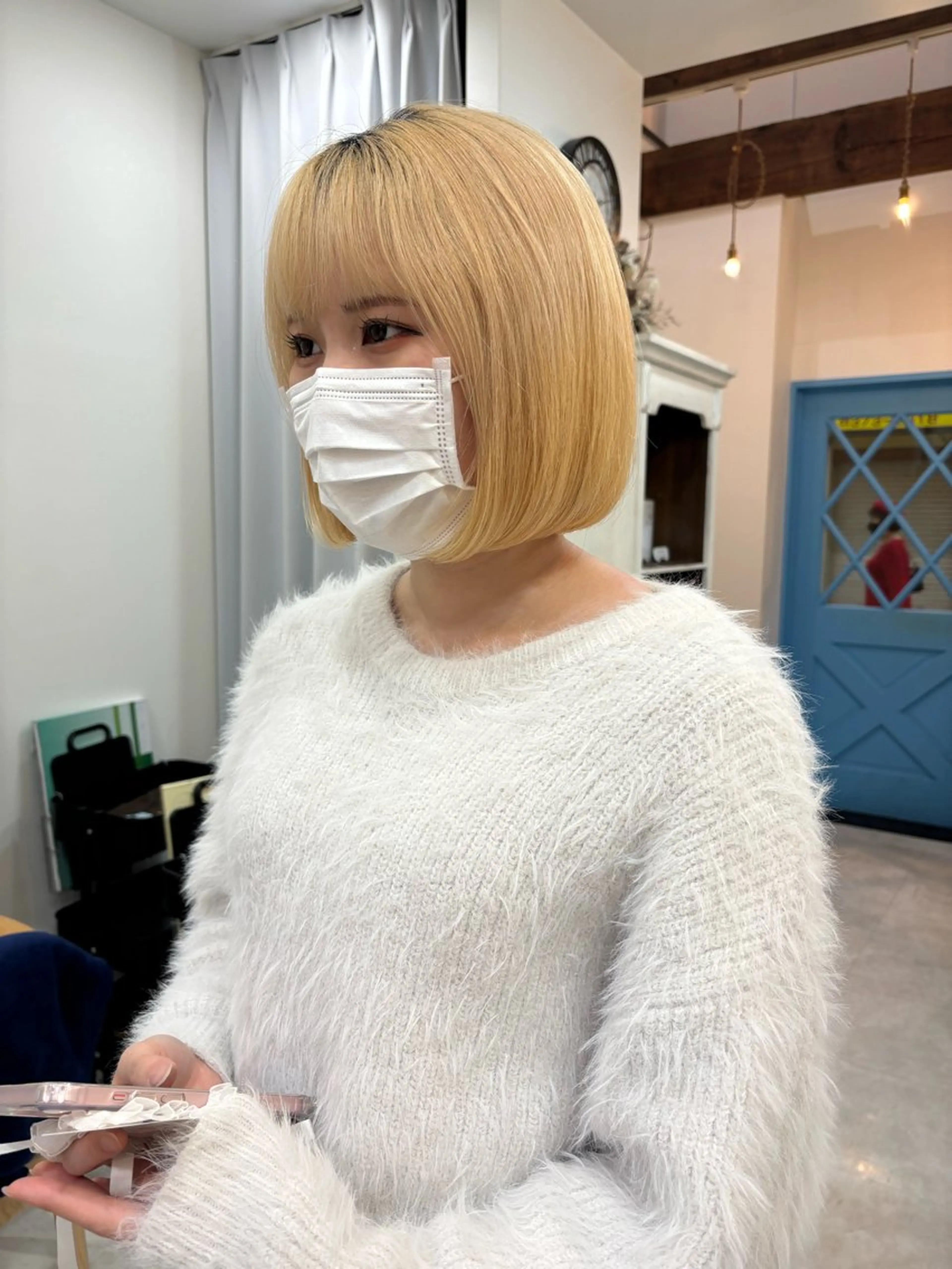 ショート ボブ／ミニボブ／ akaneのヘアスタイル