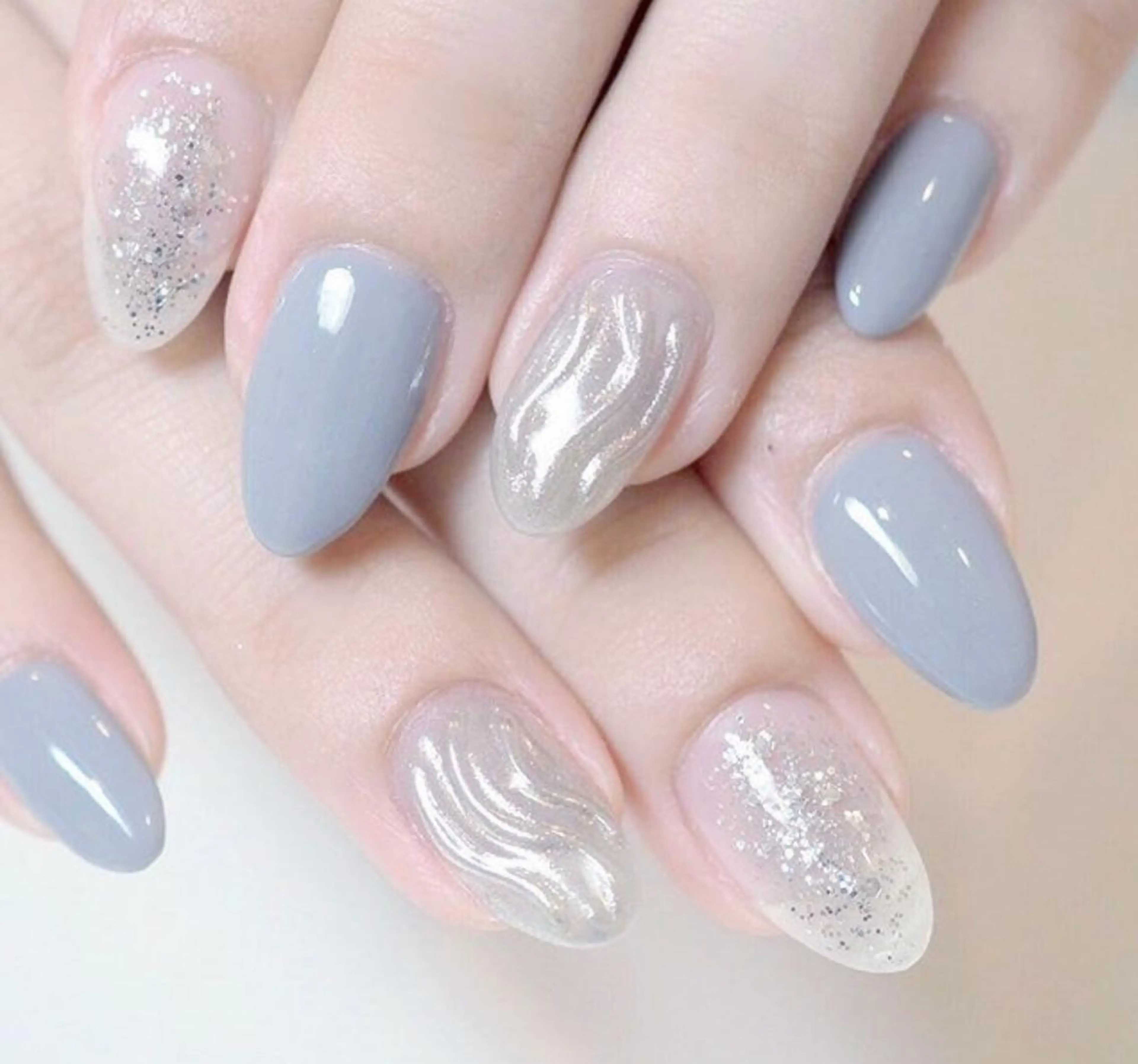 ネイル 夏ネイル Cute beauty2のマツエク・マツパデザイン