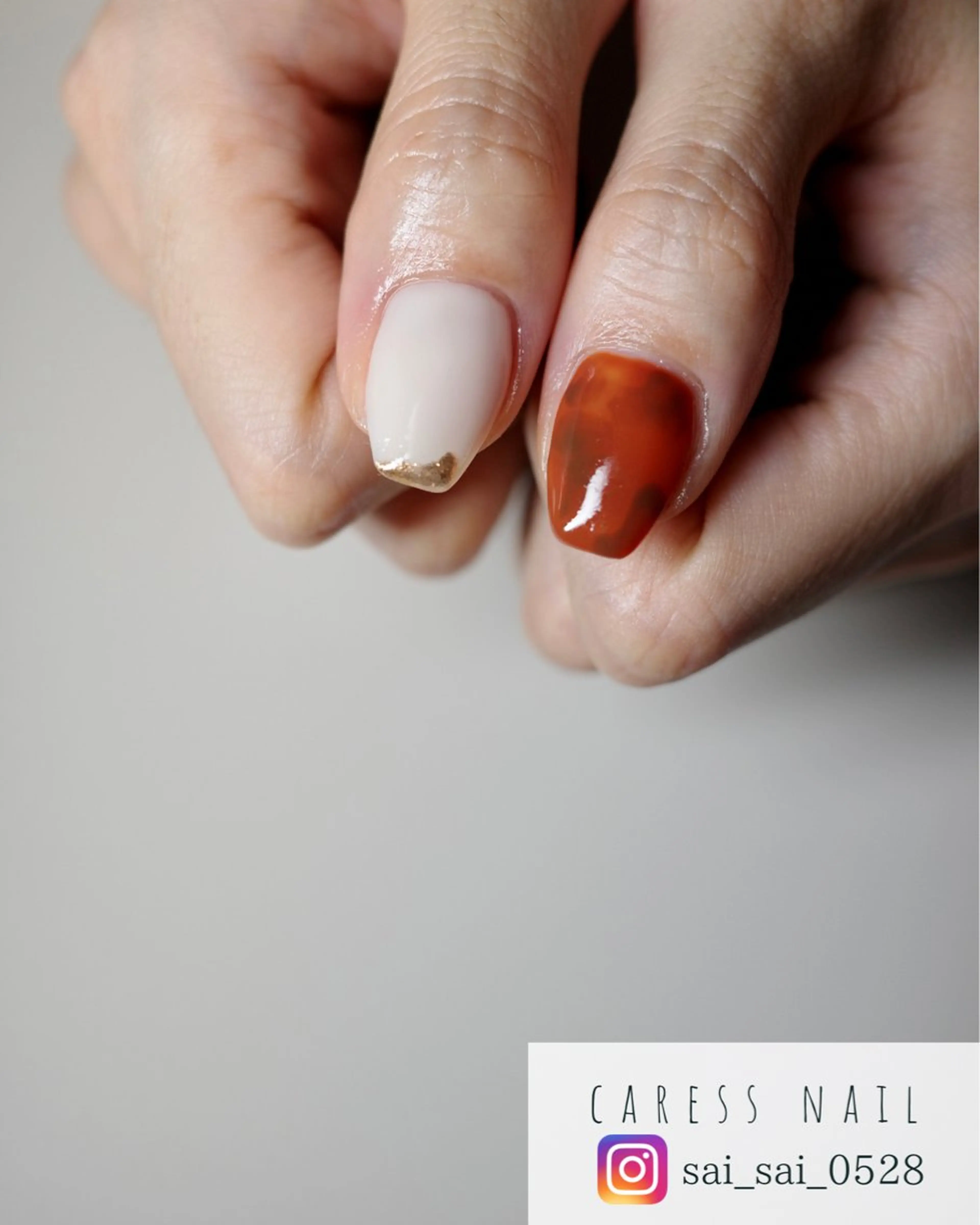 ネイル caress  nail カレスネイル　代々木上原所属・カレスネイル さいのネイルデザイン