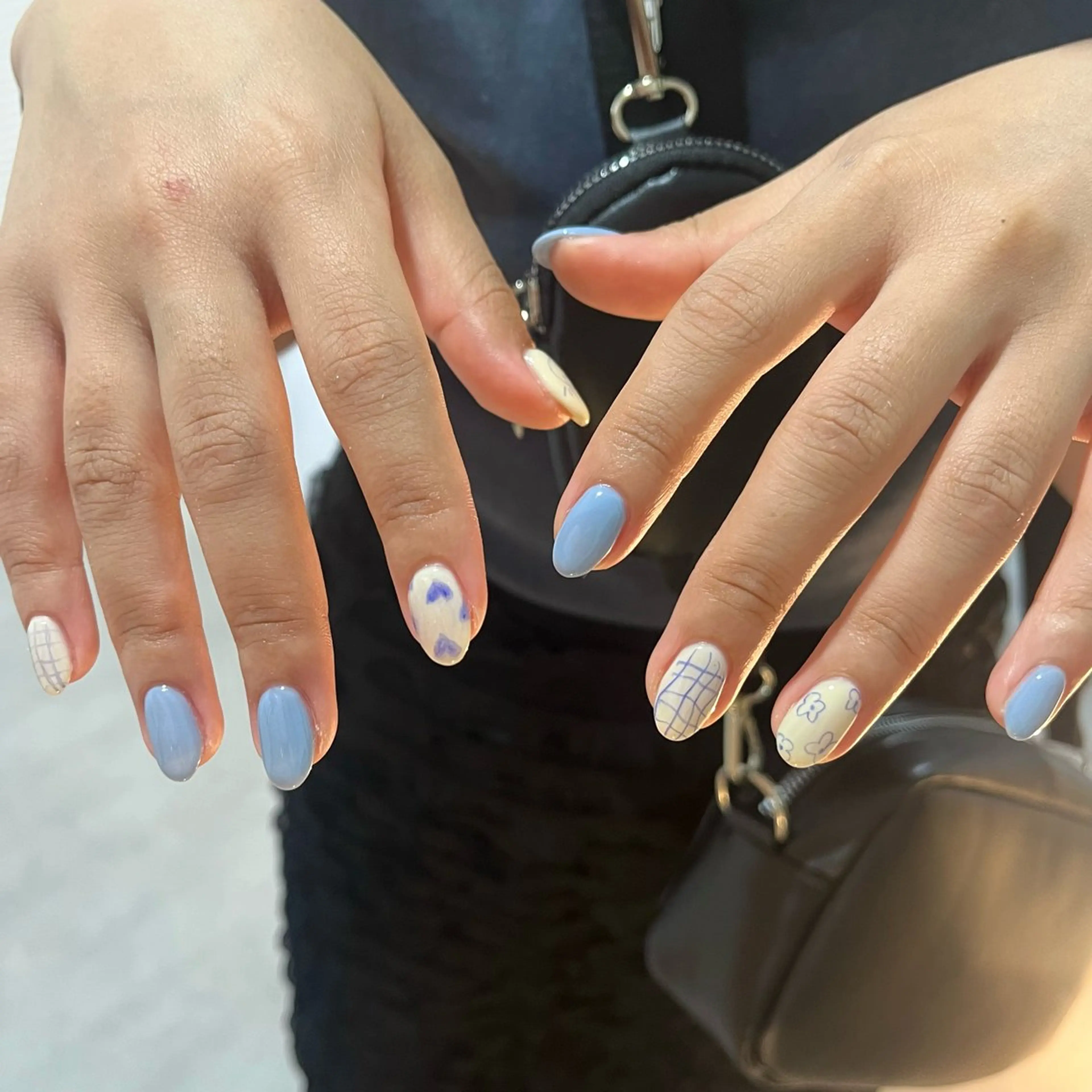 ネイル アートネイル 持ち込み シンプルネイル 夏ネイル repos-ルポ-所属・repos mikuのネイルデザイン