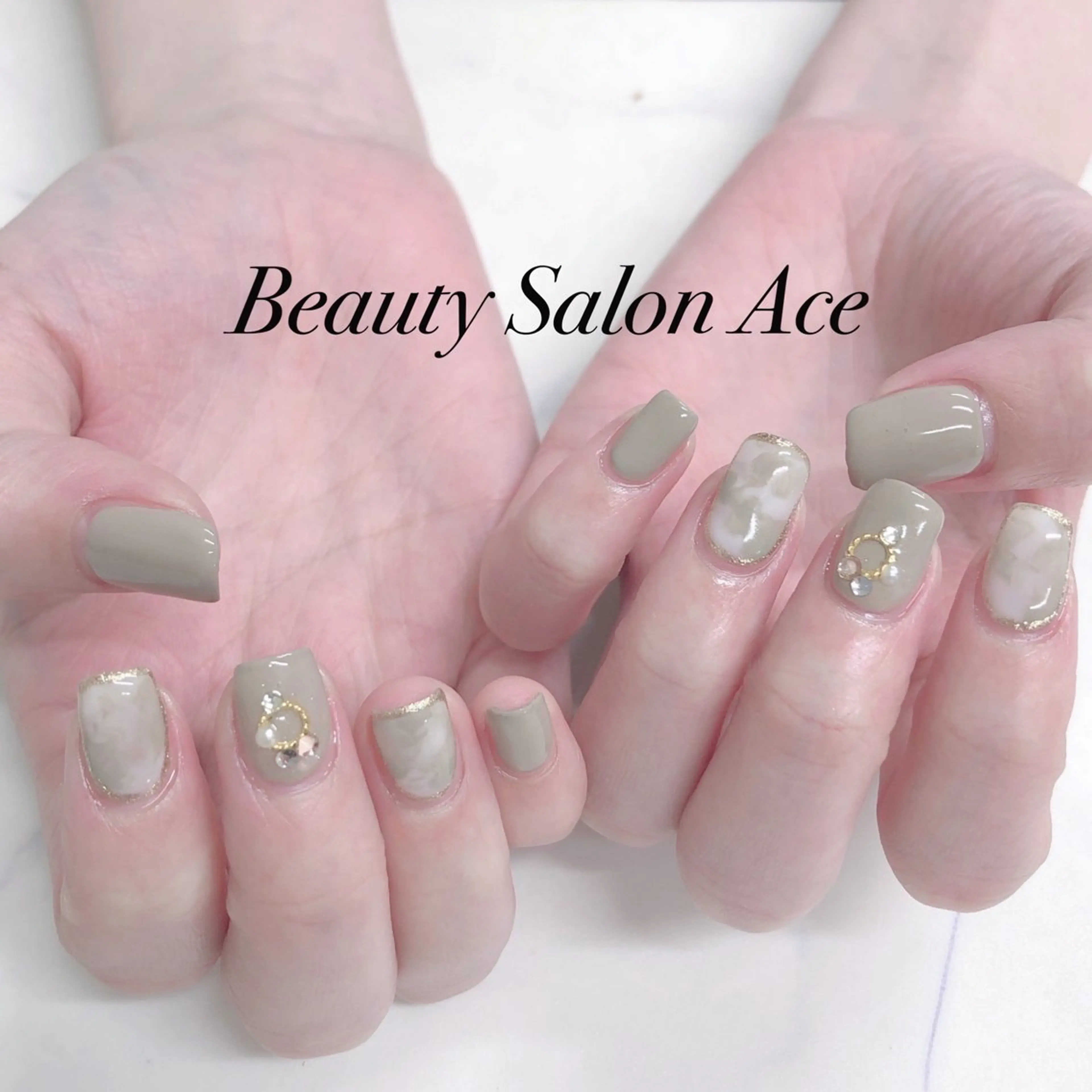 ネイル メンズネイル ハンドネイル ハンドケア Beauty Salon Ace(ネイルサロン エース)所属・池袋フィルイン Ace♡長さだしのネイルデザイン