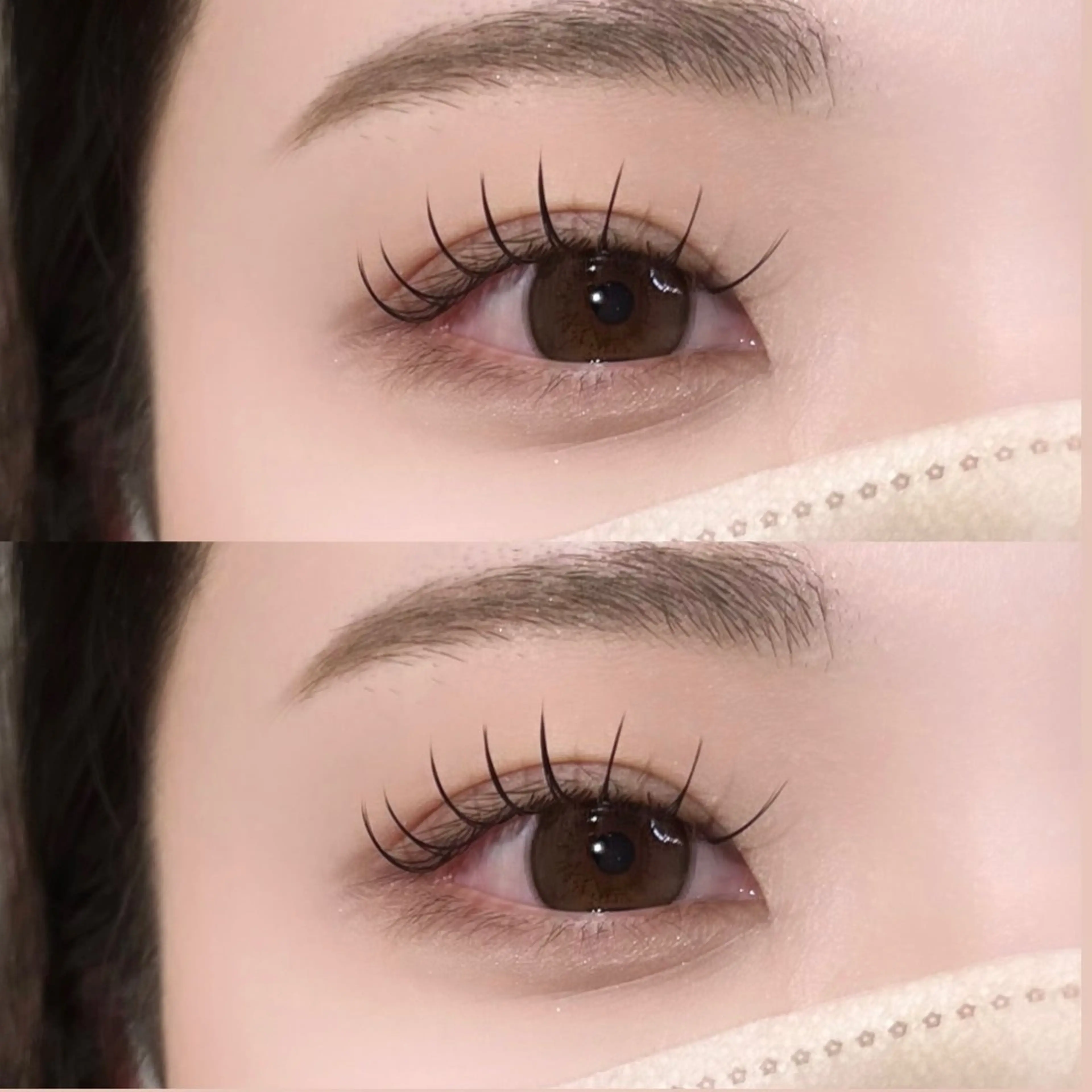 マツエク・マツパ Maison de Eye所属・CreBiA🤍 小栗ななかのマツエク・マツパデザイン