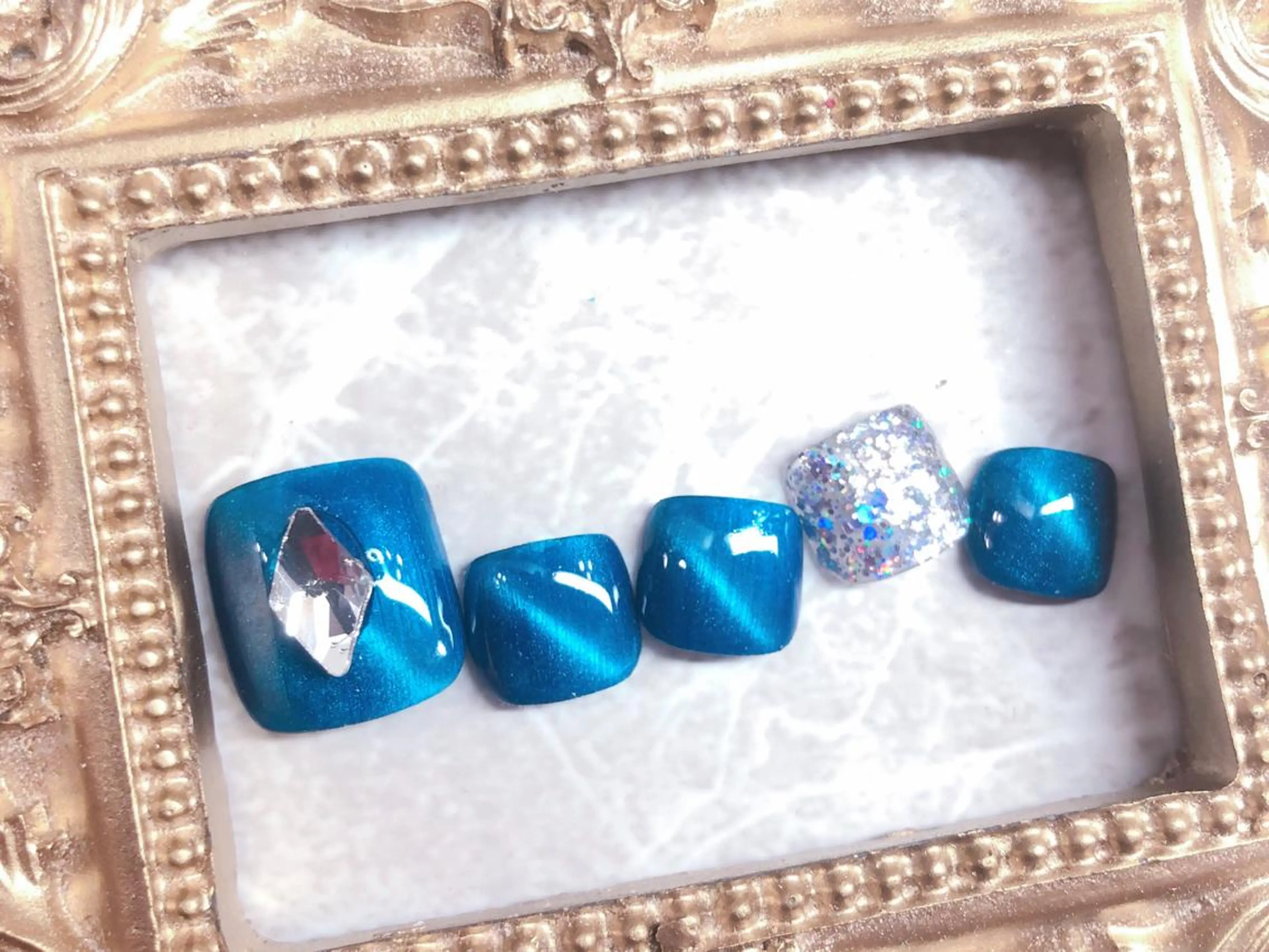 ネイル フットネイル マジックミラー所属・マジック ミラーのネイルデザイン