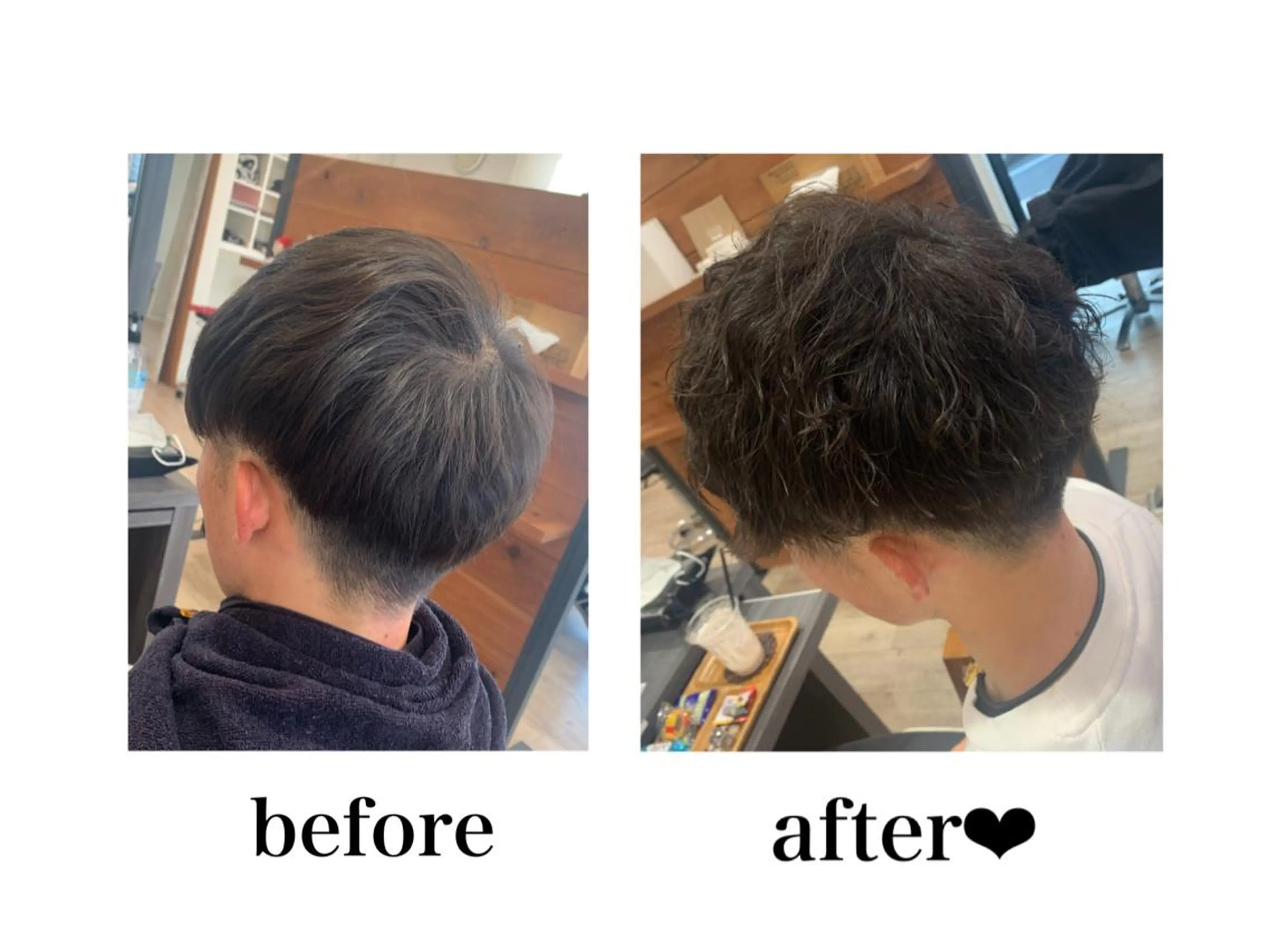 メンズ 井上 美春のヘアスタイル