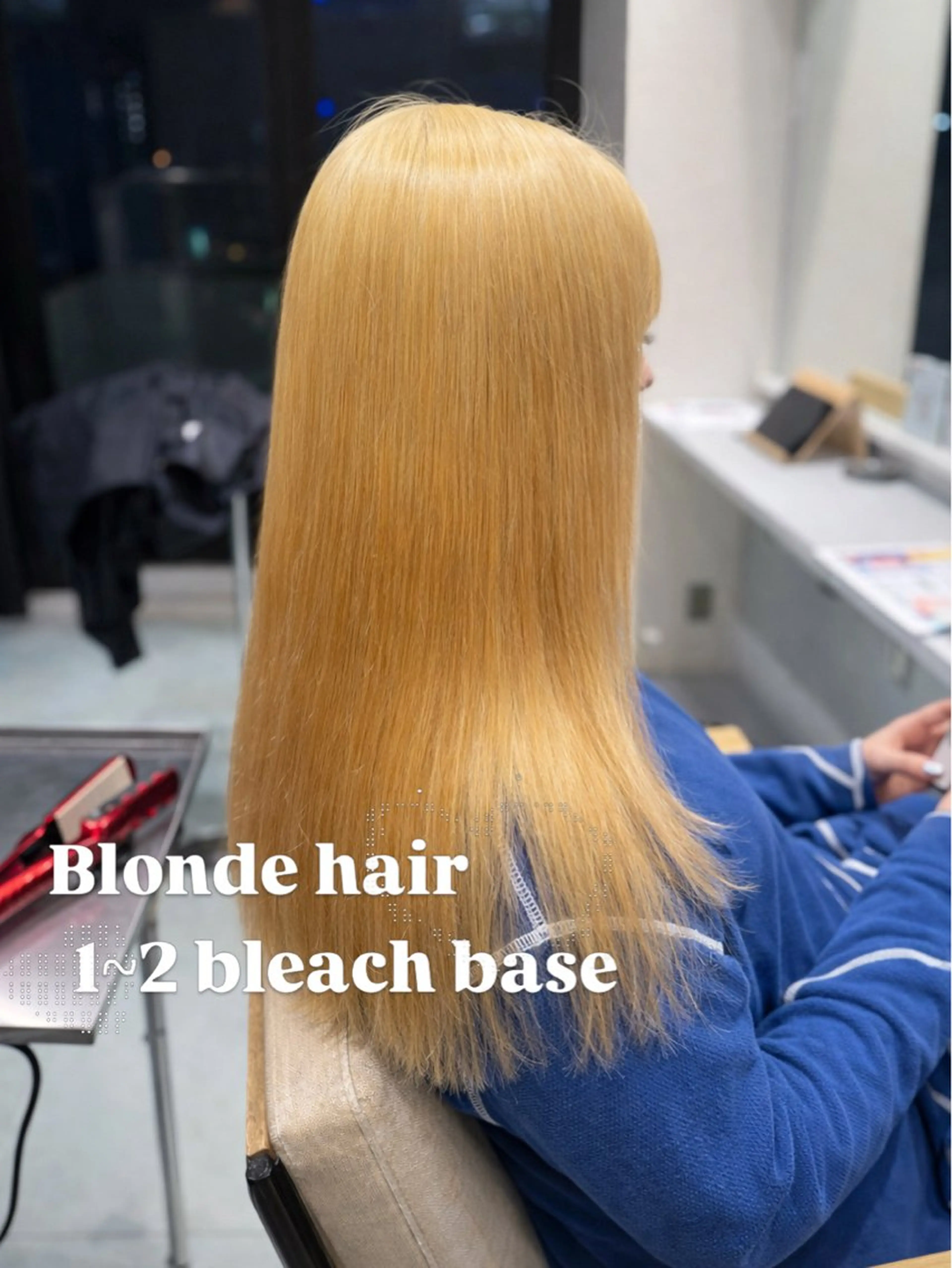 ロング カラー ヘアカラー 梅田 / ハイトーン Shionのヘアスタイル