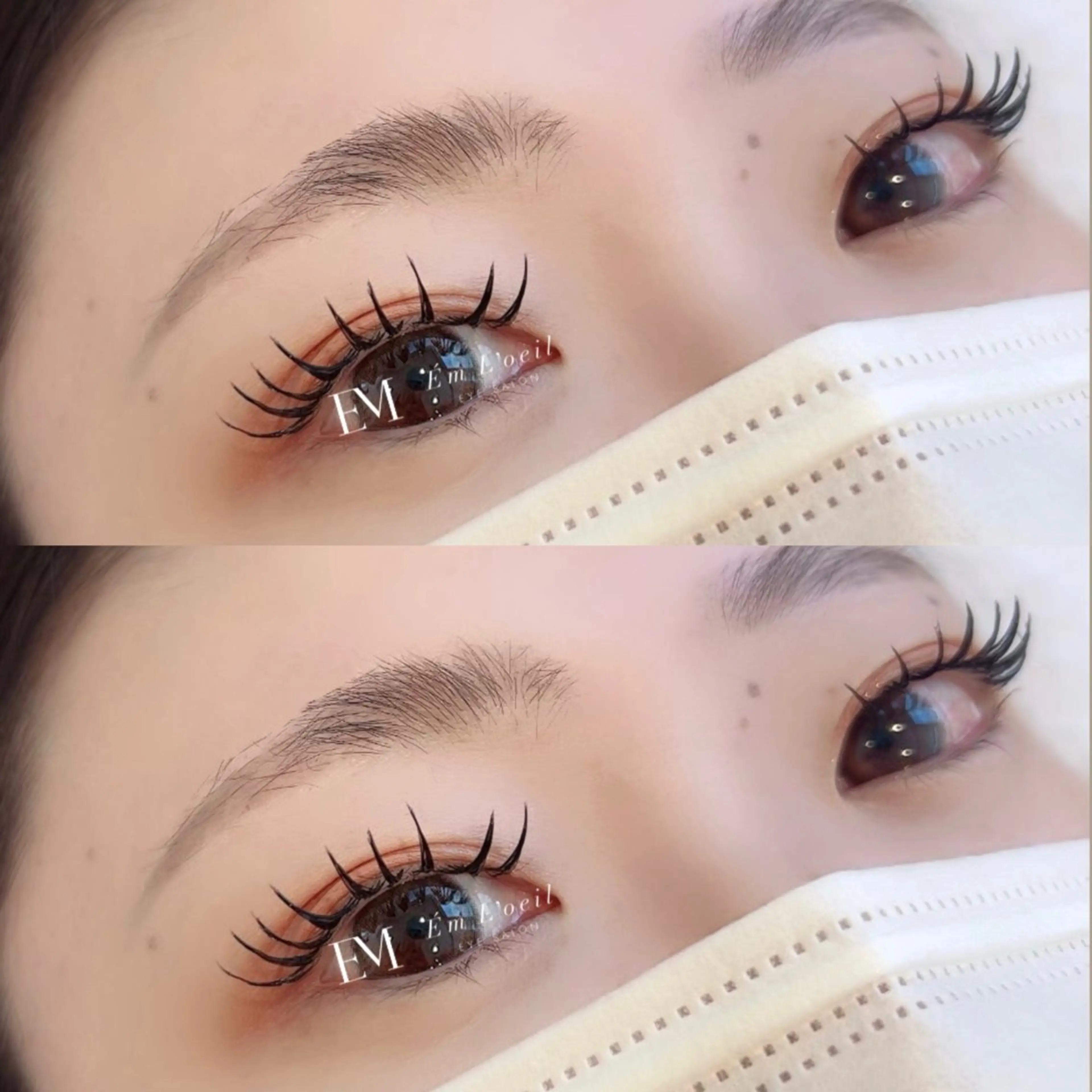 マツエク・マツパ Em Loeil原島 束感まつげ/ユウリのマツエク・マツパデザイン