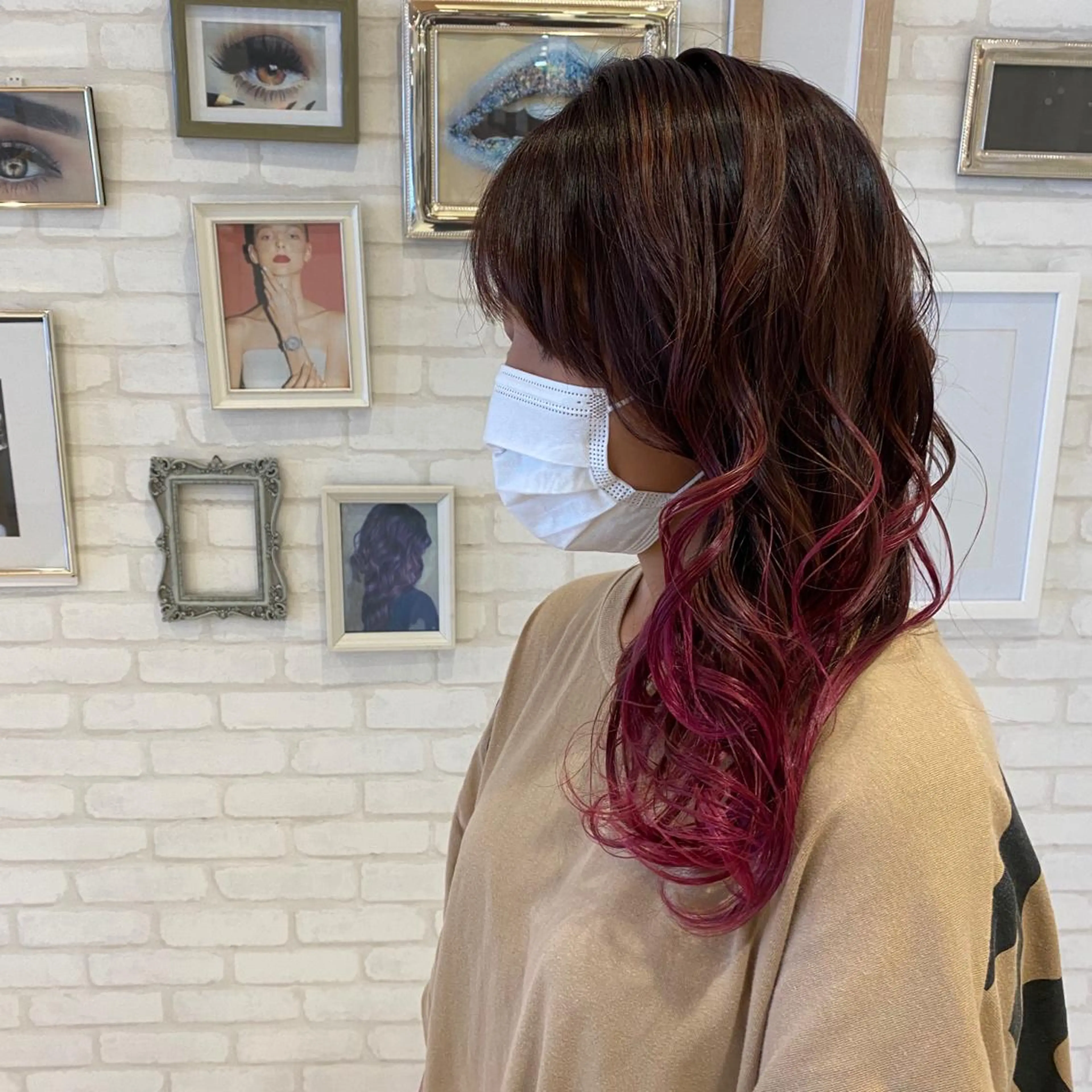 セミロング ému エミュ　hair &spa所属・近藤 みゅうまのヘアスタイル