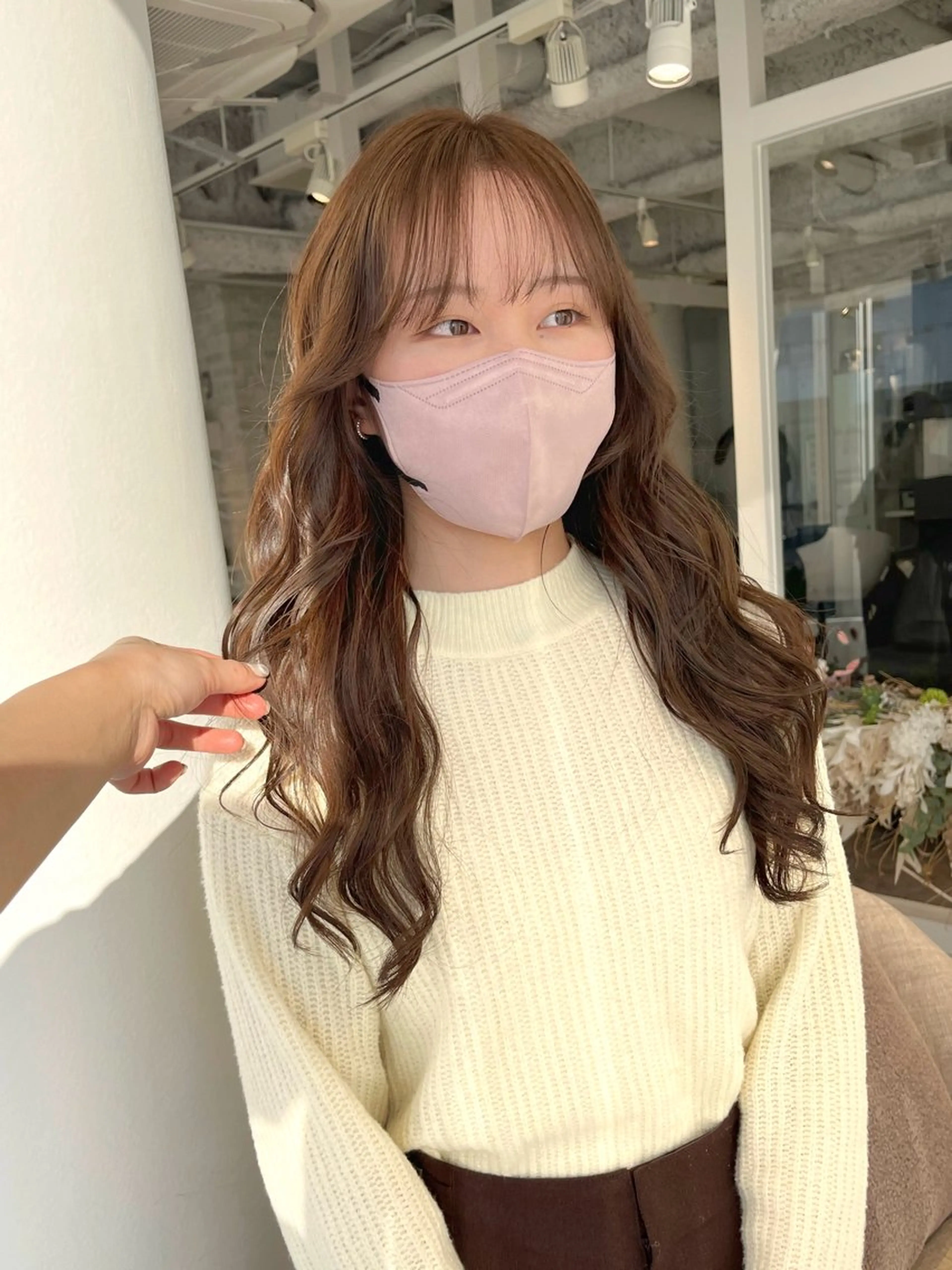 カット+イルミナカラー+2stepトリートメント+スタイリング🌷マイクロバブルのクレンジング付き🙌の写真