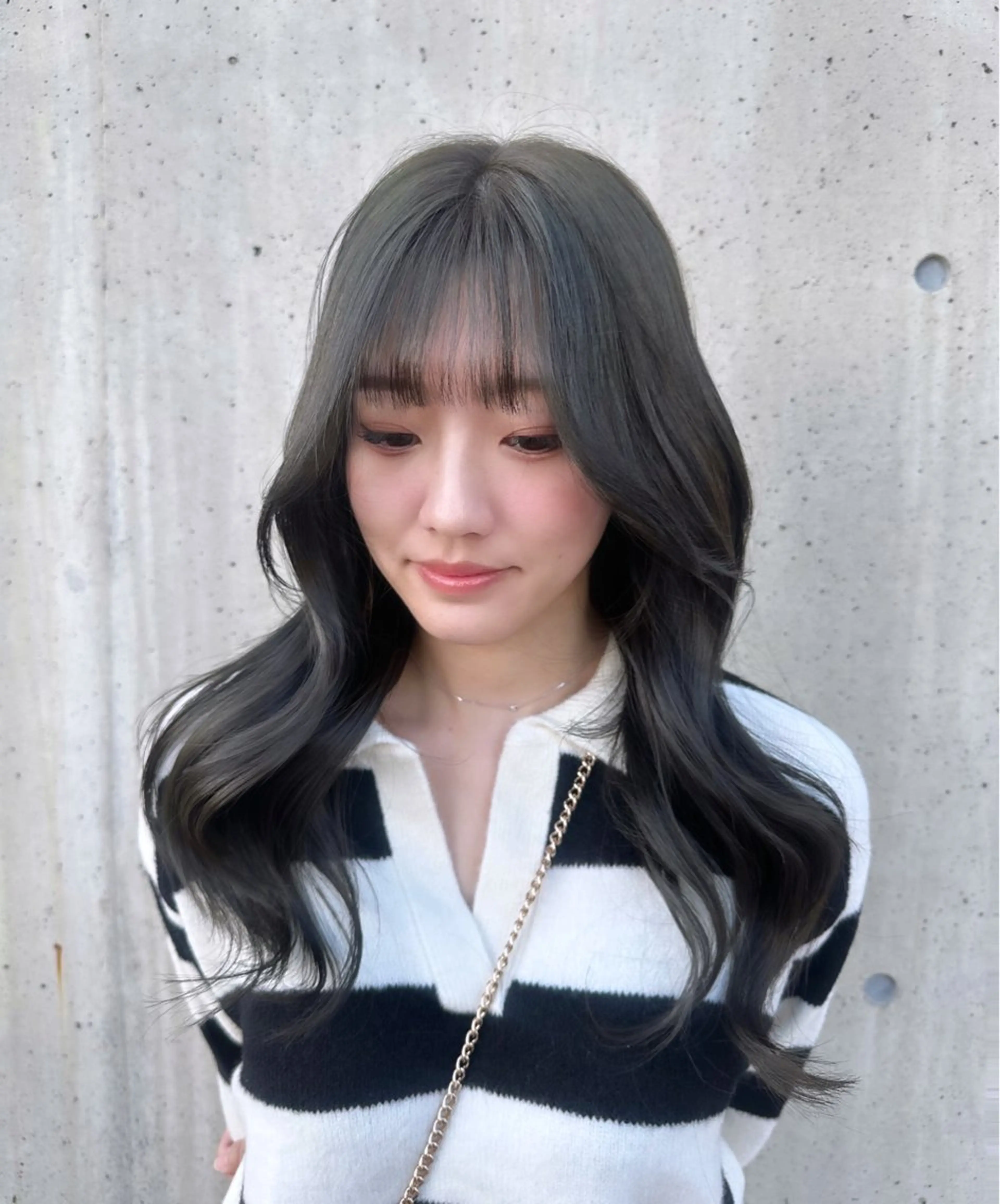 ロング カラー amy .のヘアスタイル