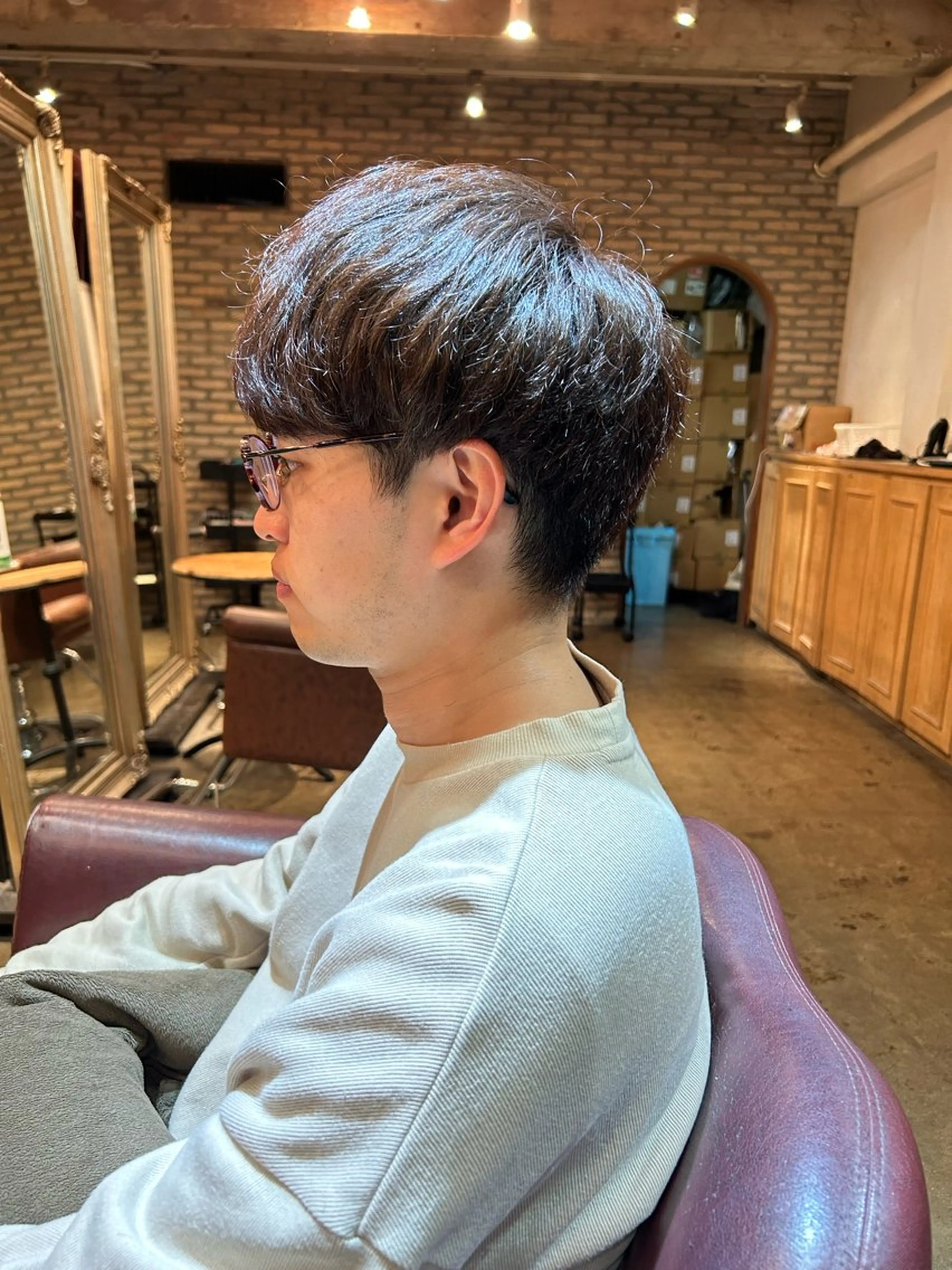 【20%off】MEN'Sカット＆カラー＆トリートメント✨ ファッションカラー/白髪染め/INOAカラーの写真