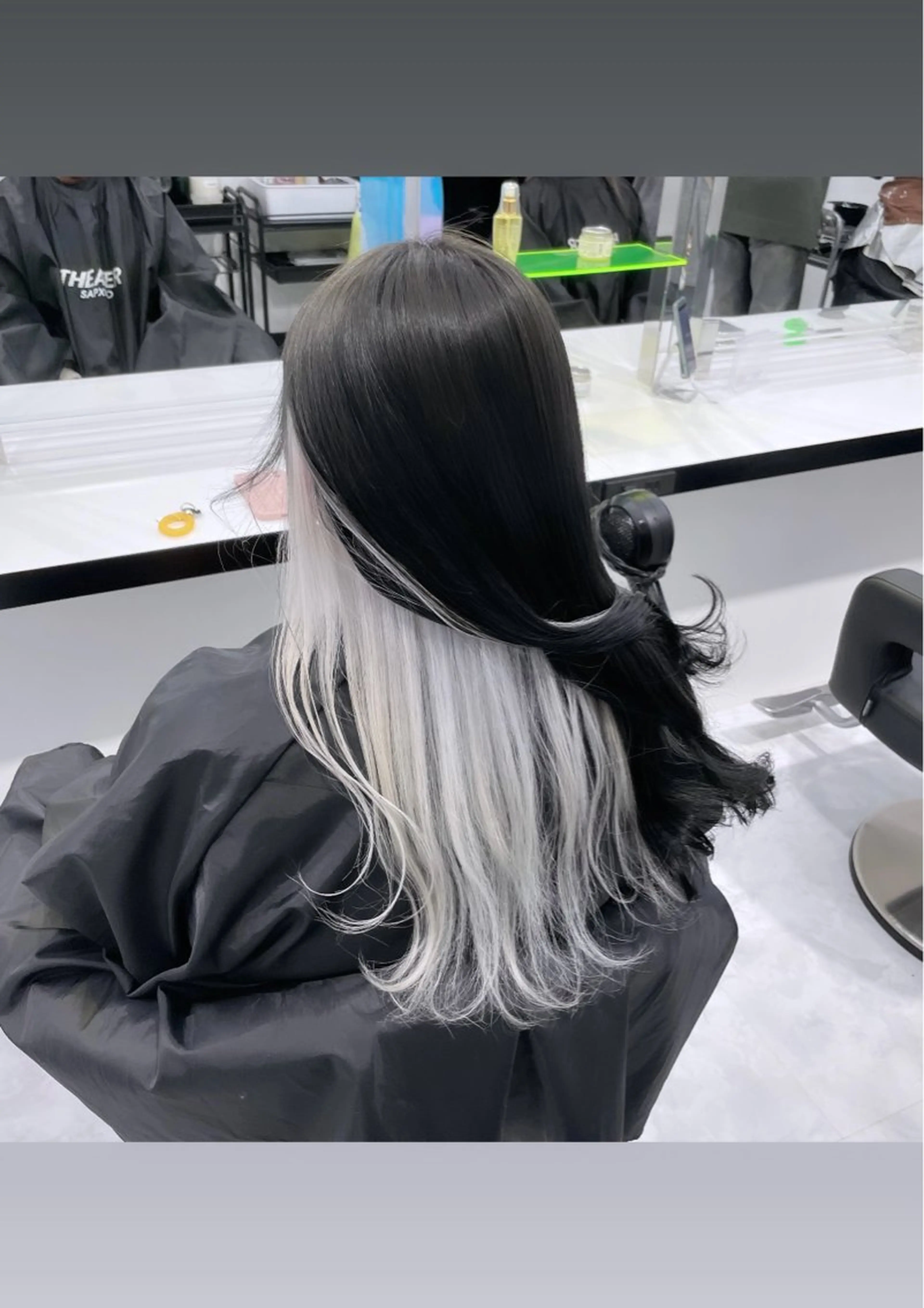 ロング ヘアカラー トリートメント SALOWIN札幌大通店所属・‎🤍札幌ハイトーン 🤍シンゴのヘアスタイル