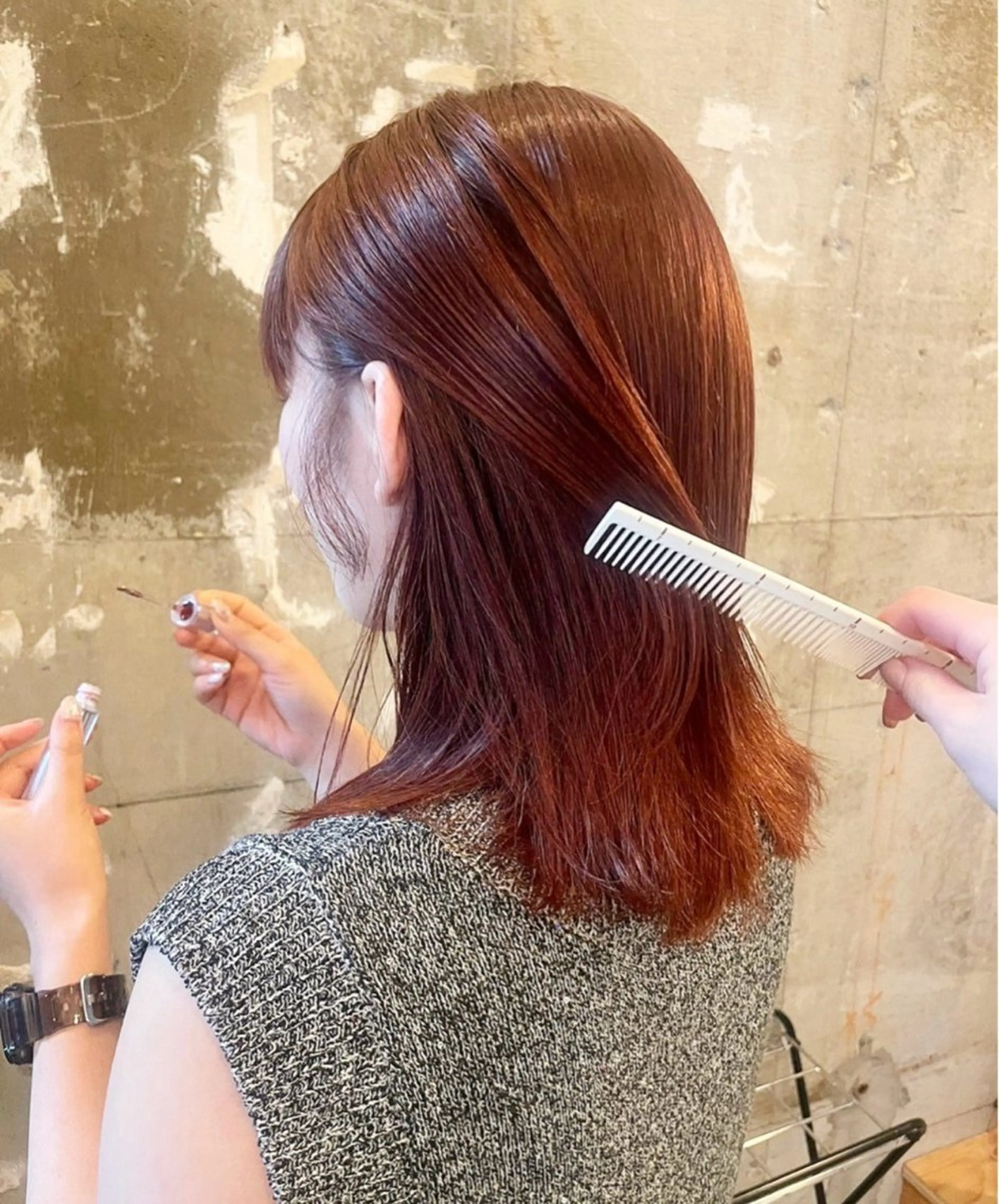 ショート カット ヘアカラー 💕暖色カラー/艶髪 /Anzu💕のヘアスタイル