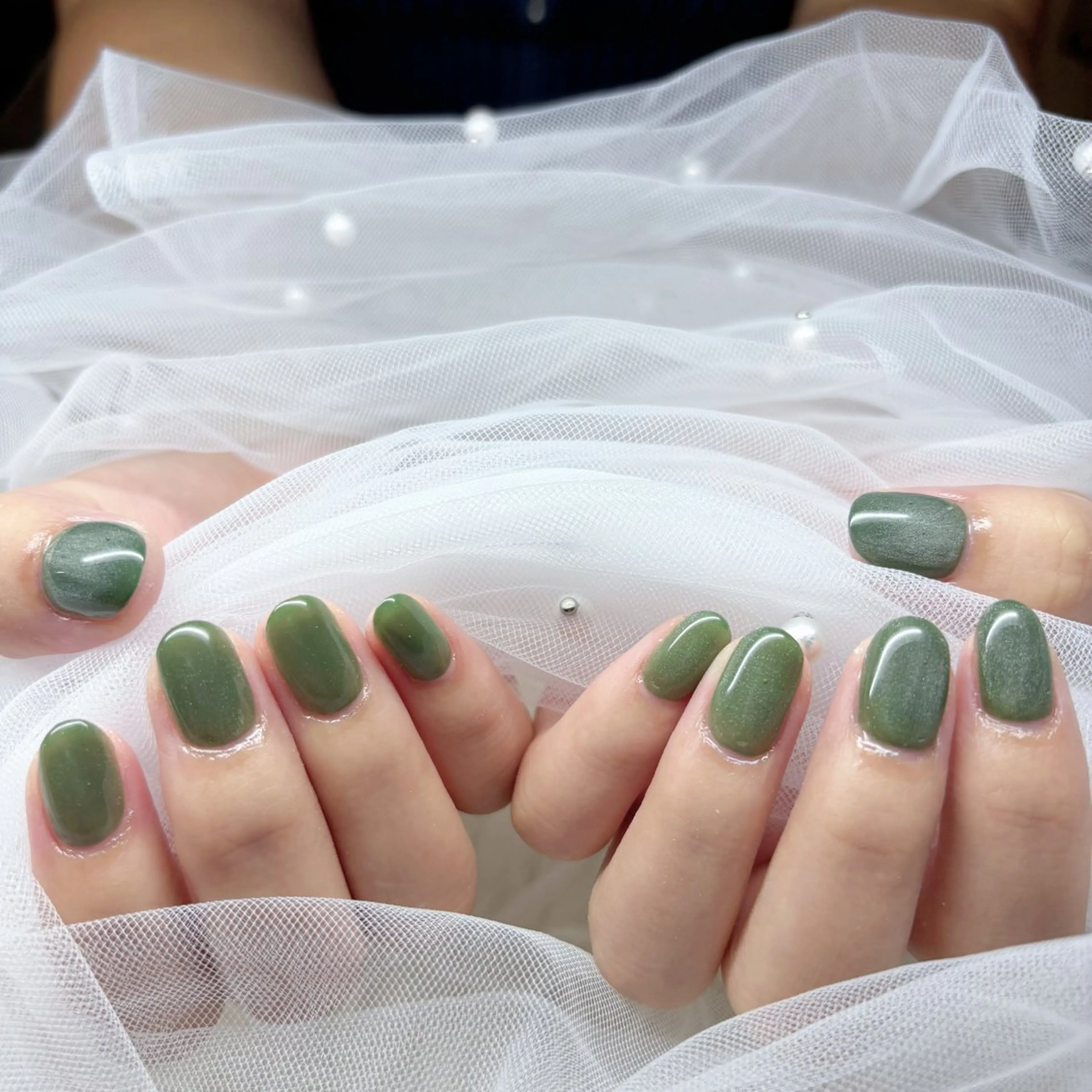 ネイル キラキラネイル Yappy kurumiのネイルデザイン