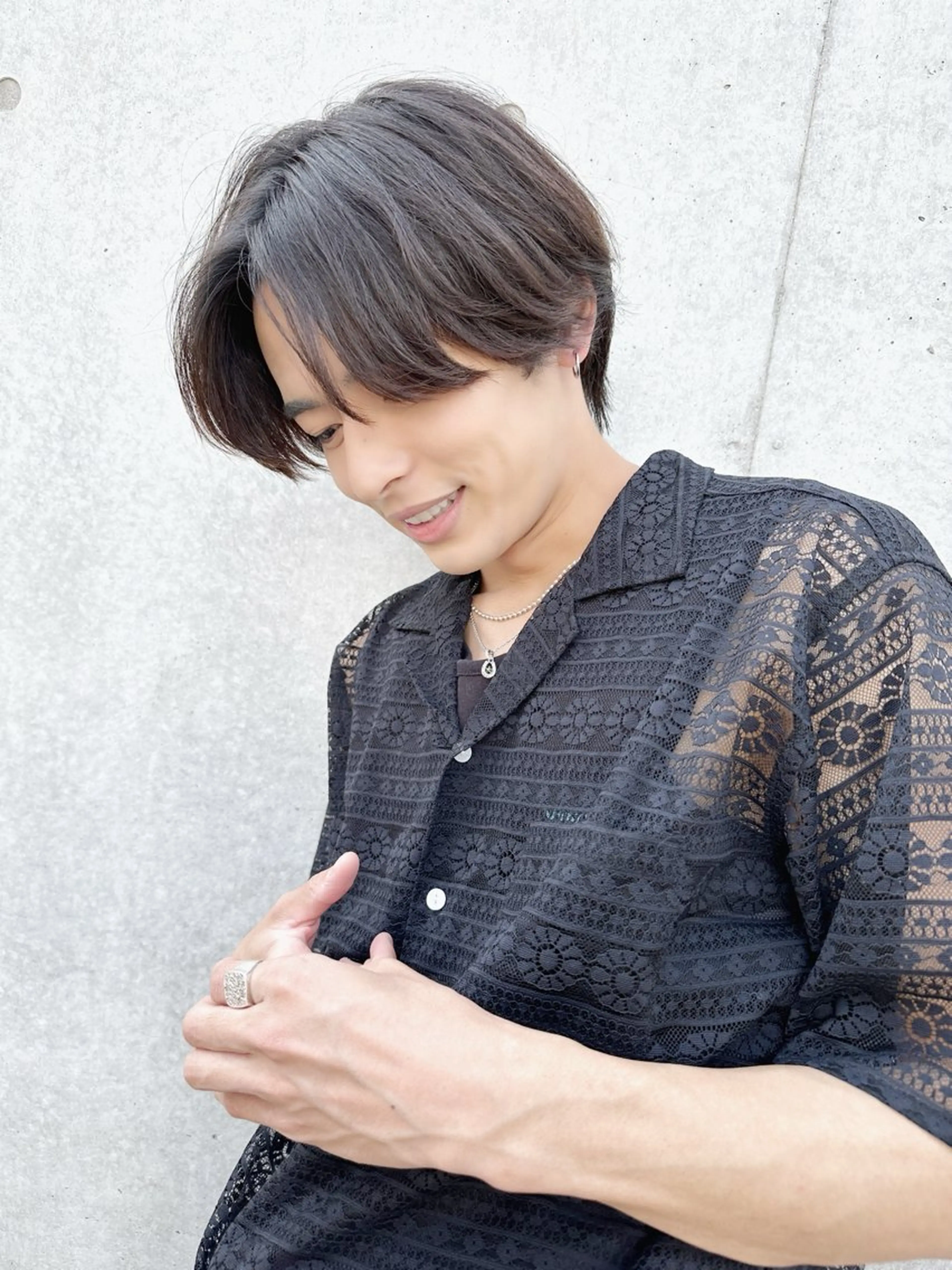 ショート パーマ メンズ 【メンズサロン】 BLUCK 横浜のヘアスタイル