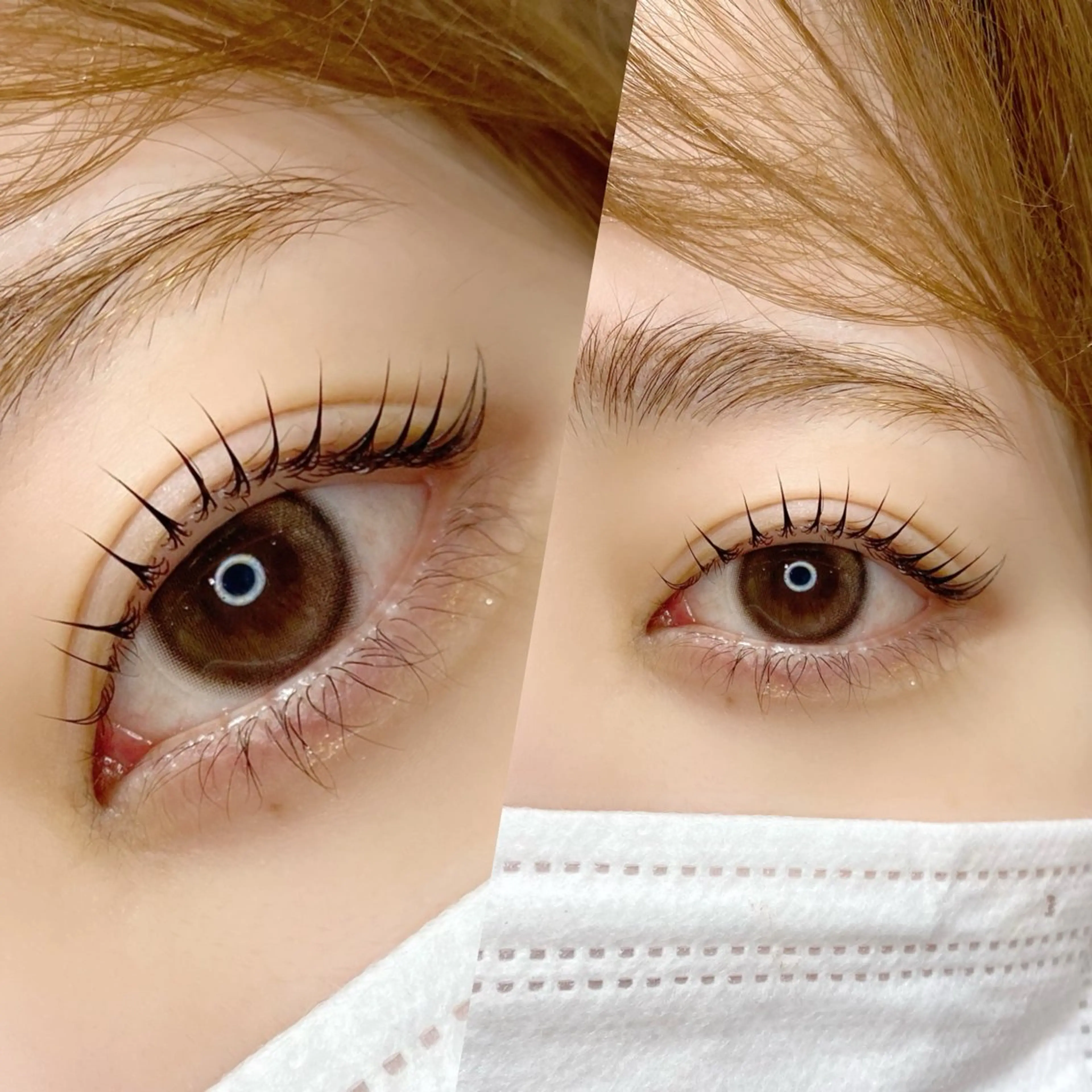 マツエク・マツパ パリジェンヌラッシュリフト kazu *のマツエク・マツパデザイン