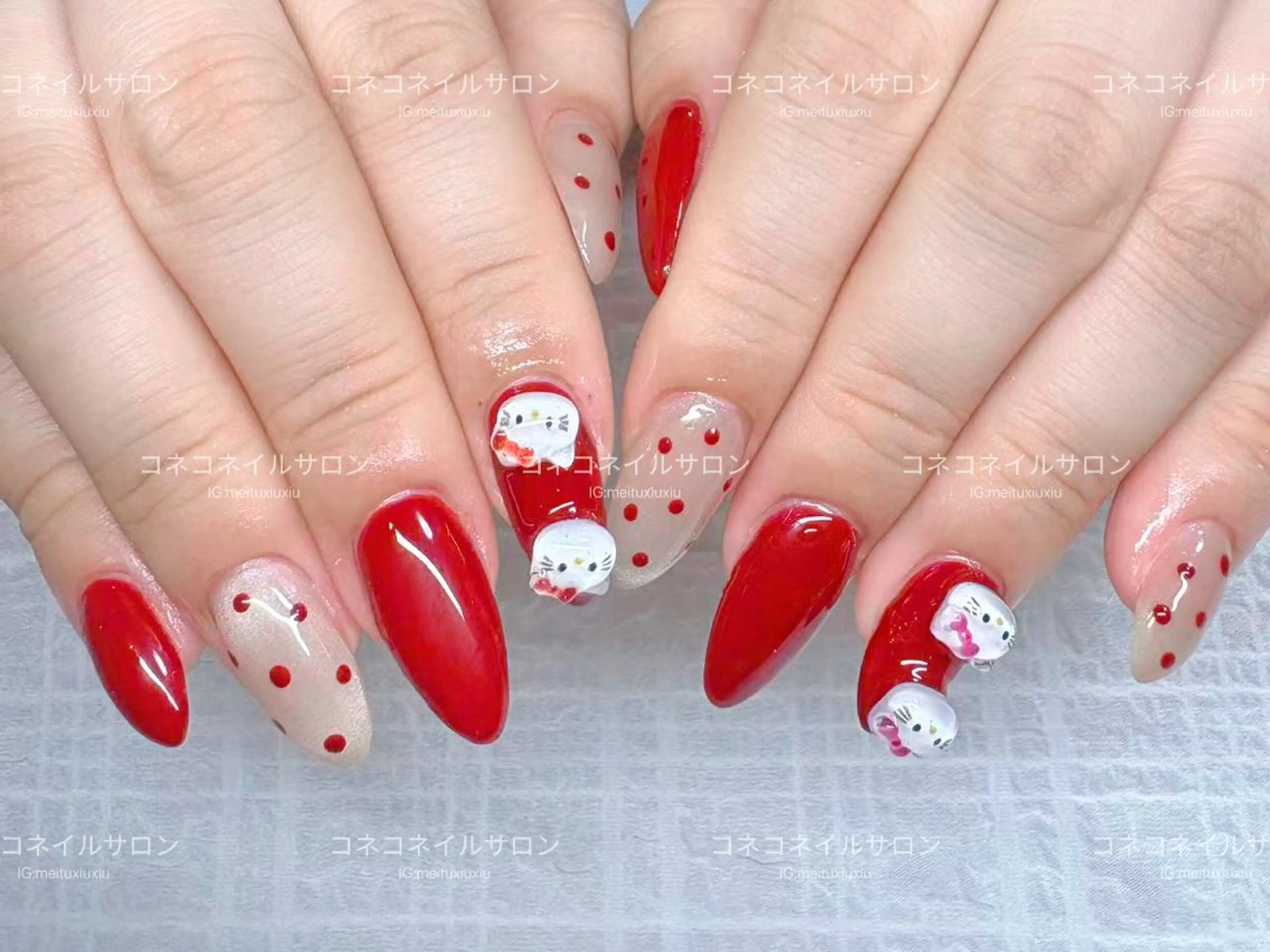ネイル ハンドネイル ハンドケア コネコ ネイルサロンのネイルデザイン