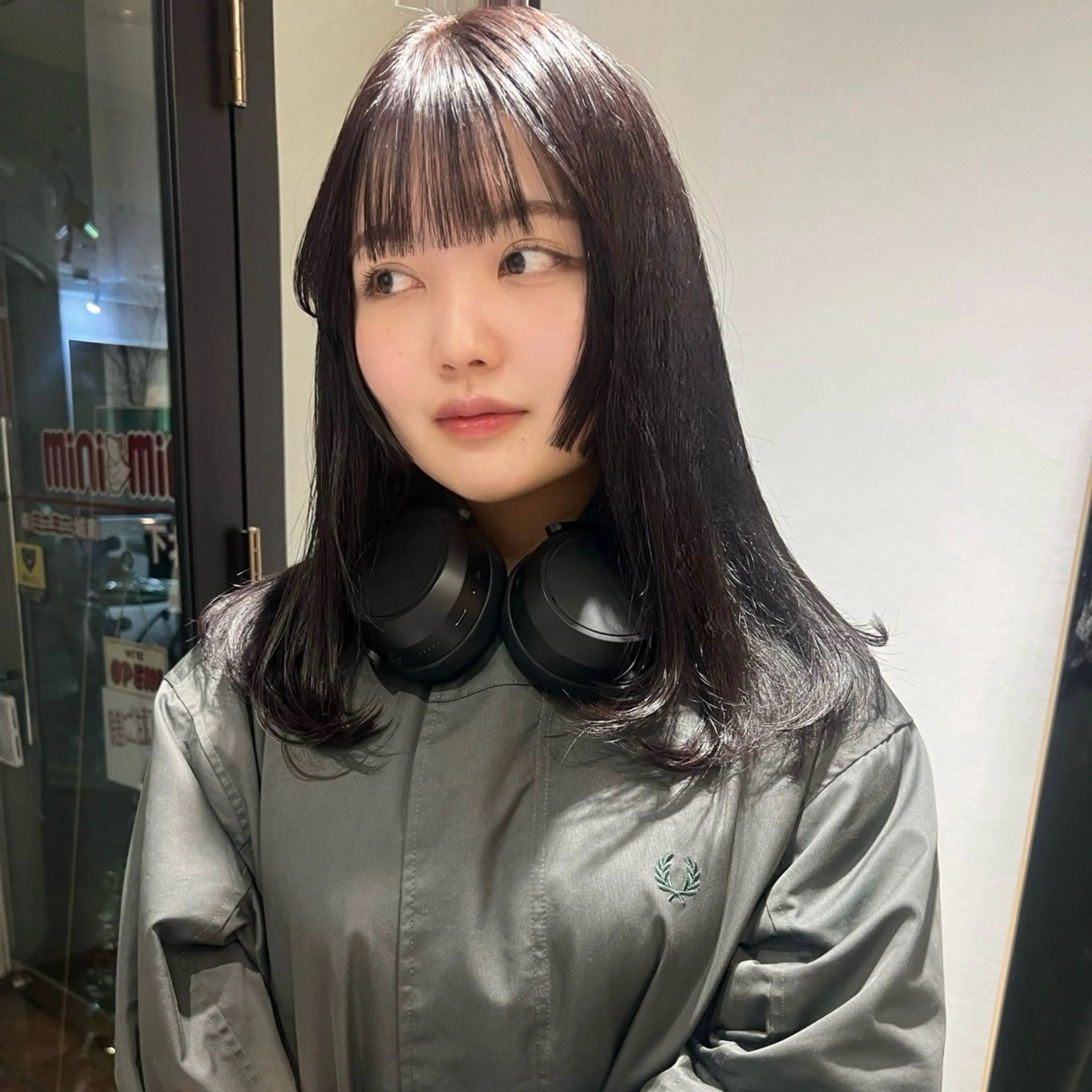 ロング カット ヘアカラー AI TOKYO　S所属・mizuki 【韓国レイヤー】のヘアスタイル