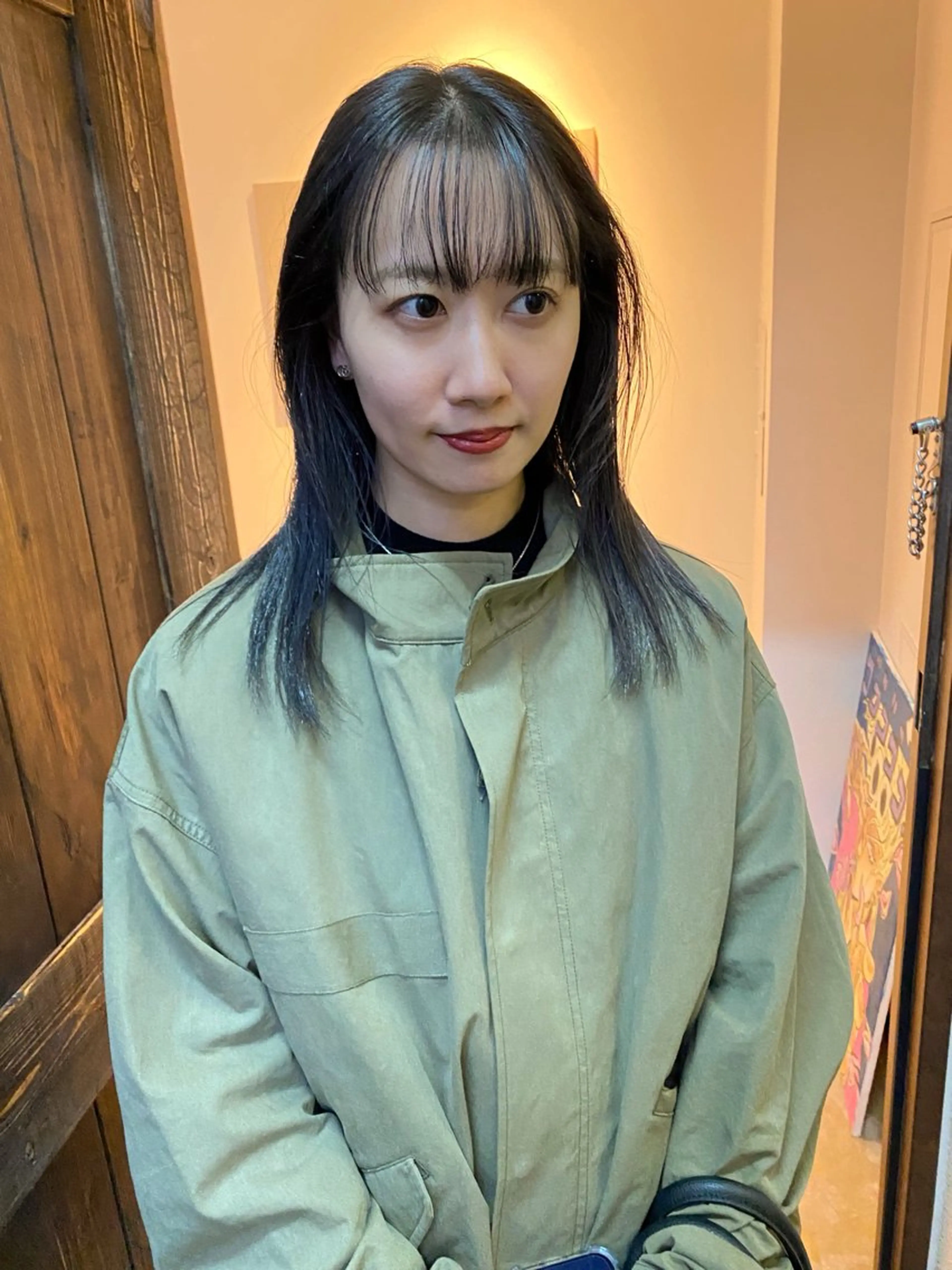 セミロング カラー ヘアアレンジ 広島/ボブ/レイヤー 🌿‬wakabaのヘアスタイル