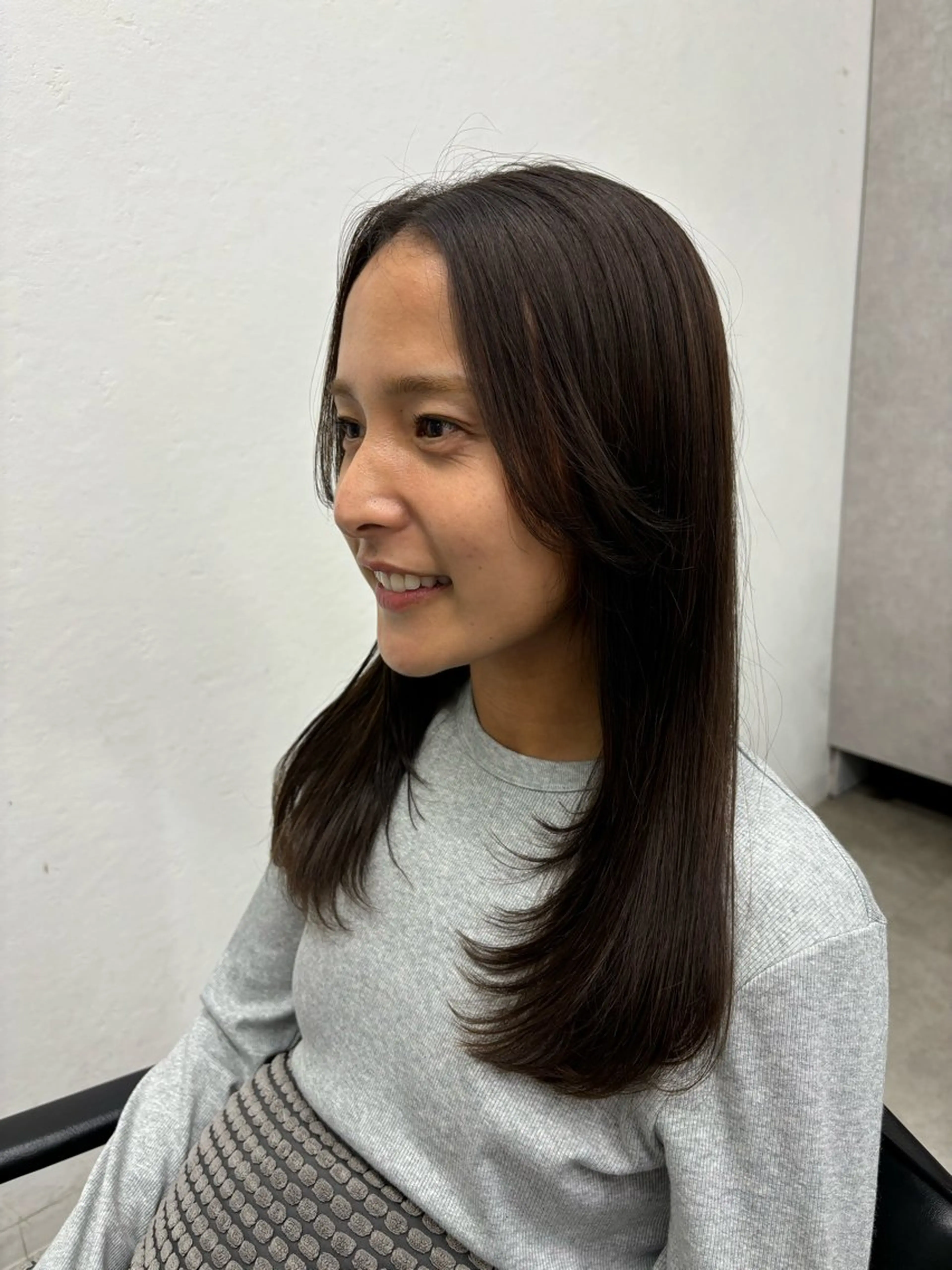 ロング カラー 髪質改善 レイヤーカット 縮毛矯正 トリートメント 巻ける縮毛矯正🌸 勝倉　麗のヘアスタイル