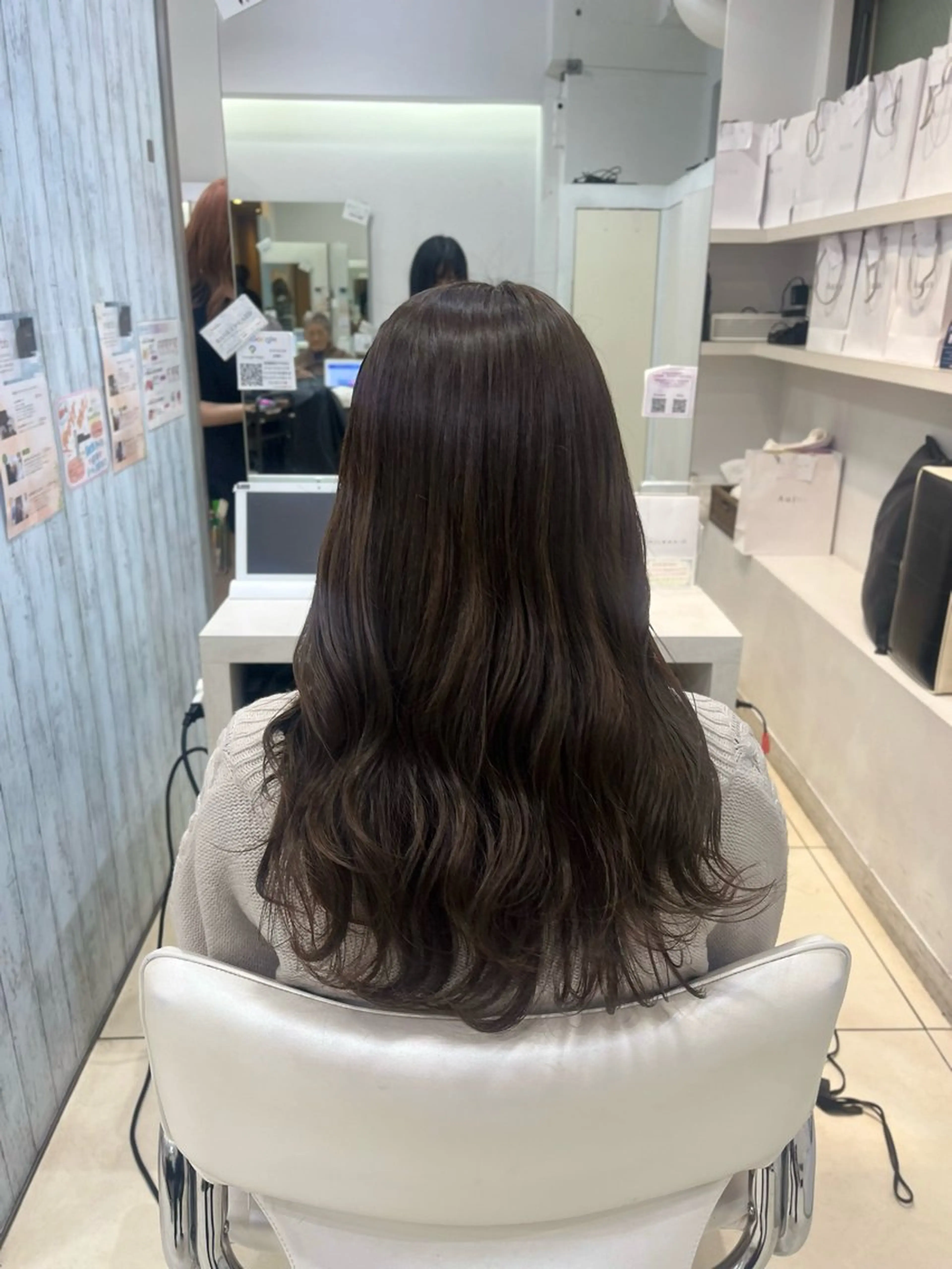 ロング 【髪質改善カラー】 あむ·. ⟡ 🖤のヘアスタイル