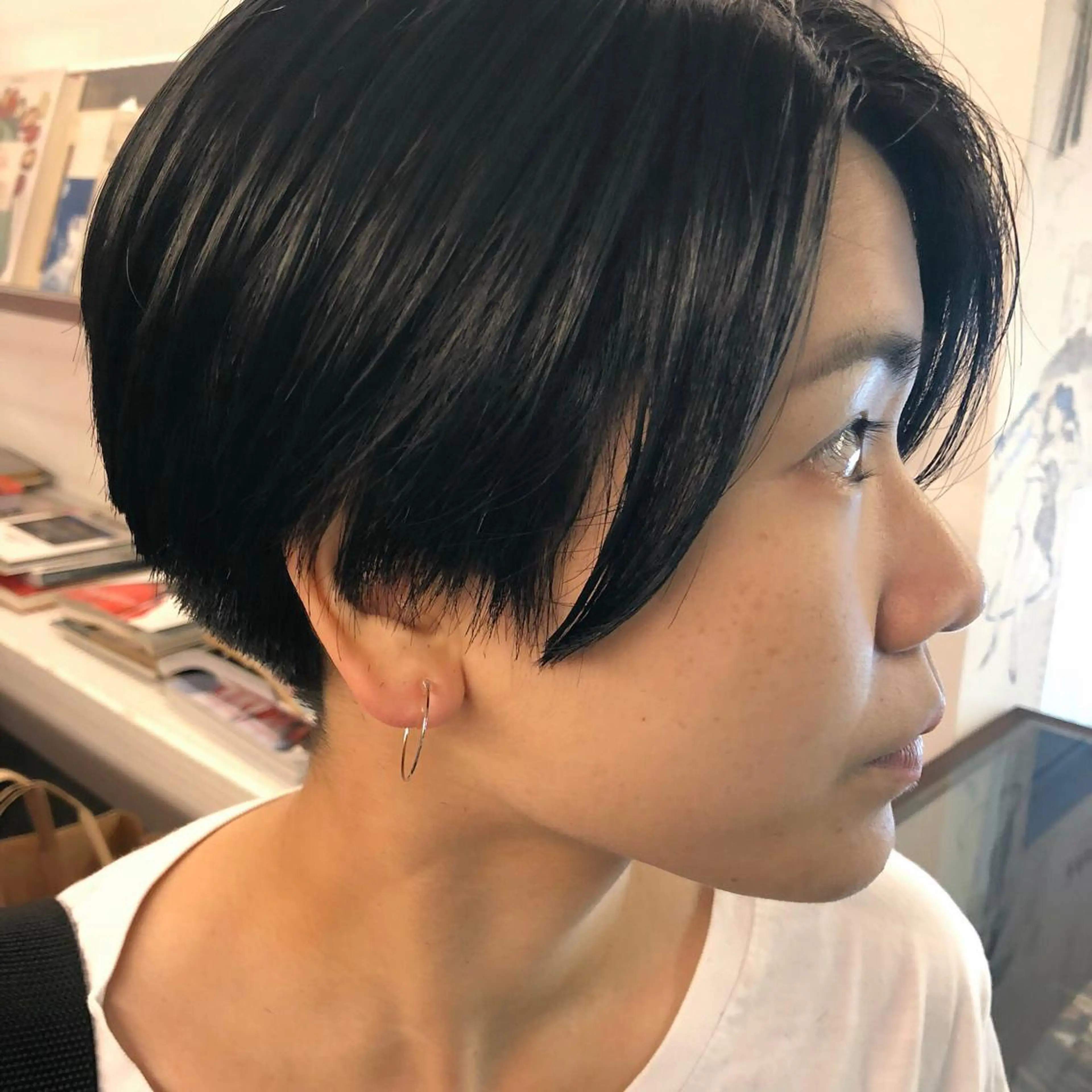 ショート NOUN所属・eri kinjoのヘアスタイル