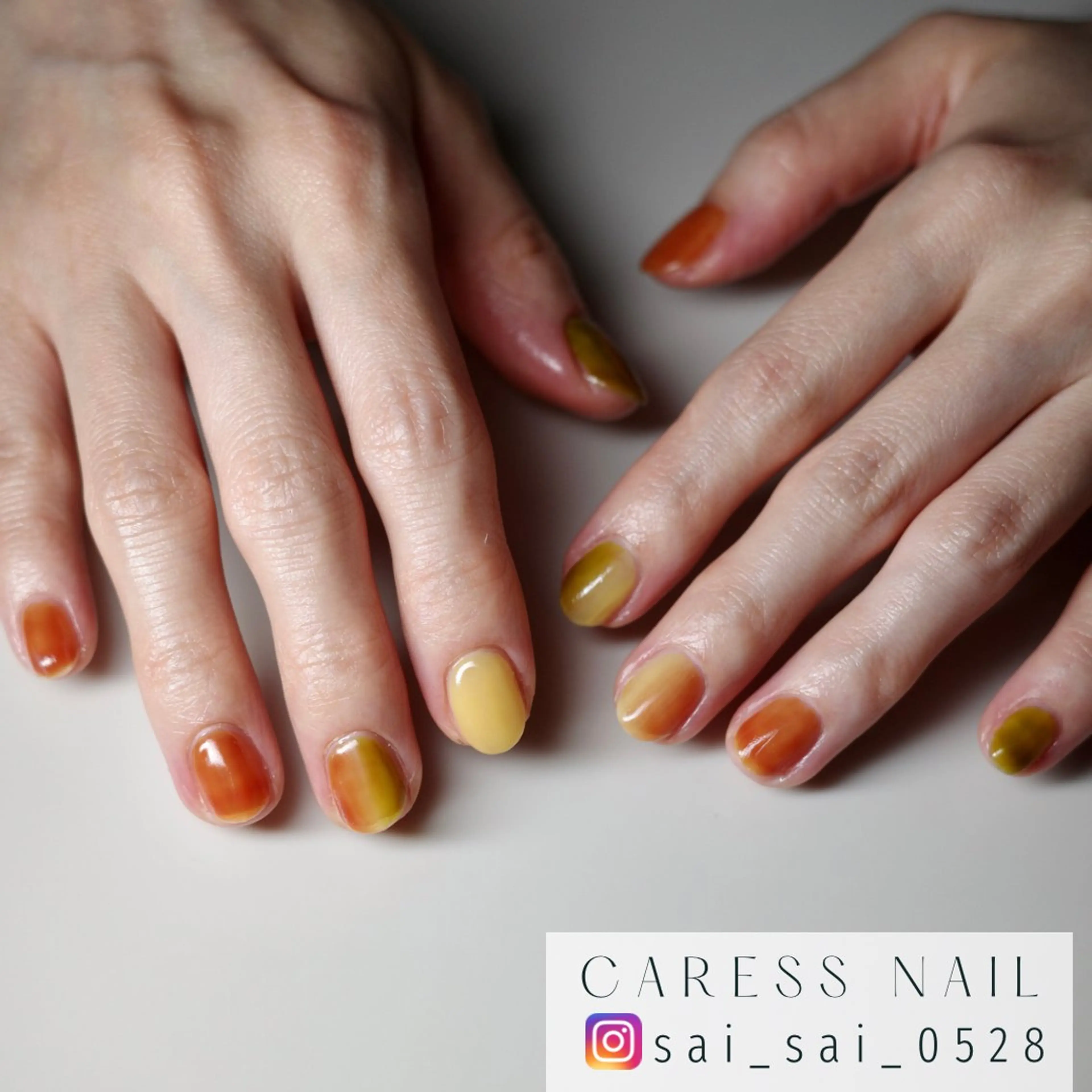 ネイル caress  nail カレスネイル　代々木上原所属・カレスネイル さいのネイルデザイン
