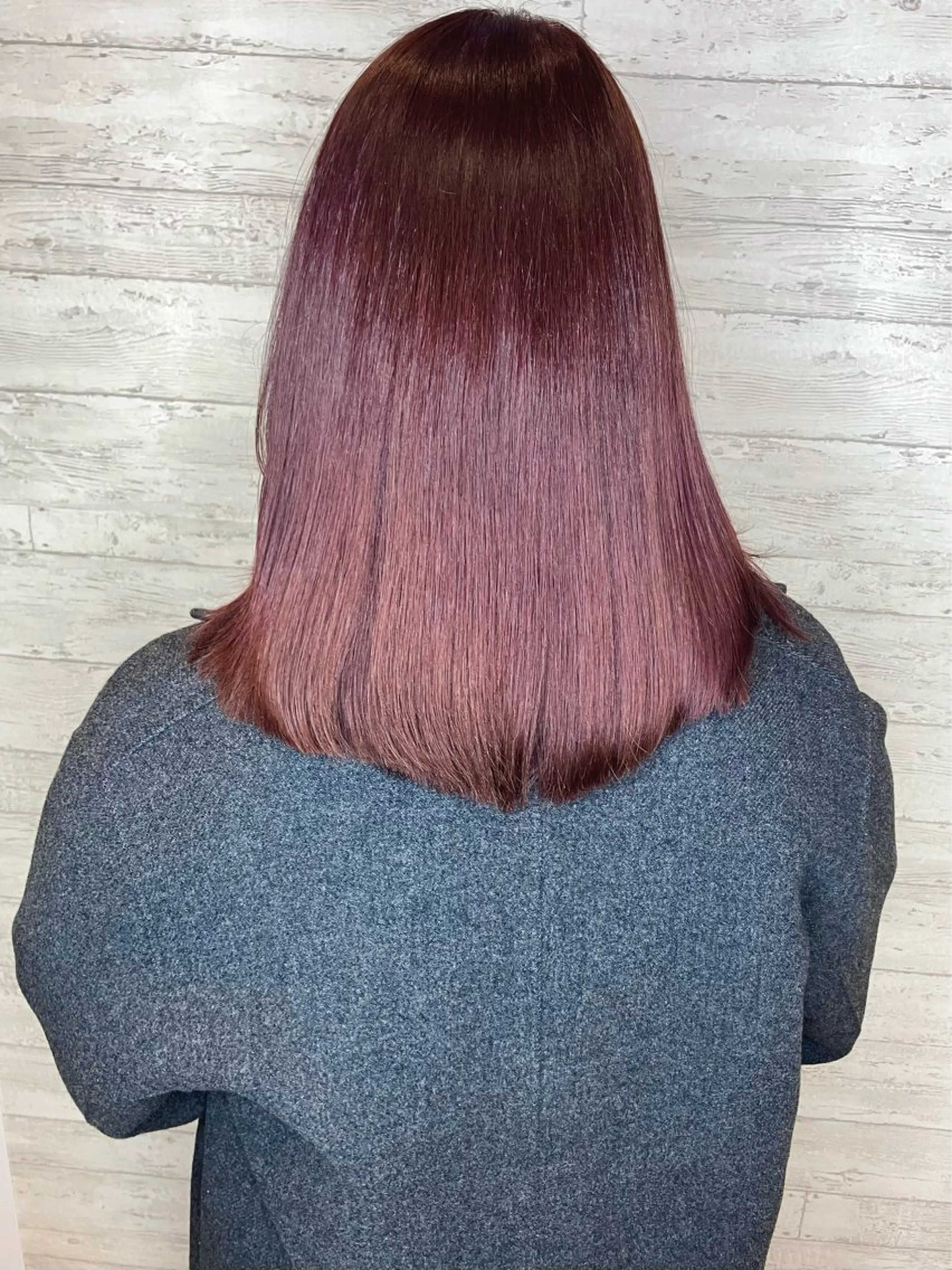 ミディアム カラー ブリーチ 小池 穂果/ 府中のヘアスタイル