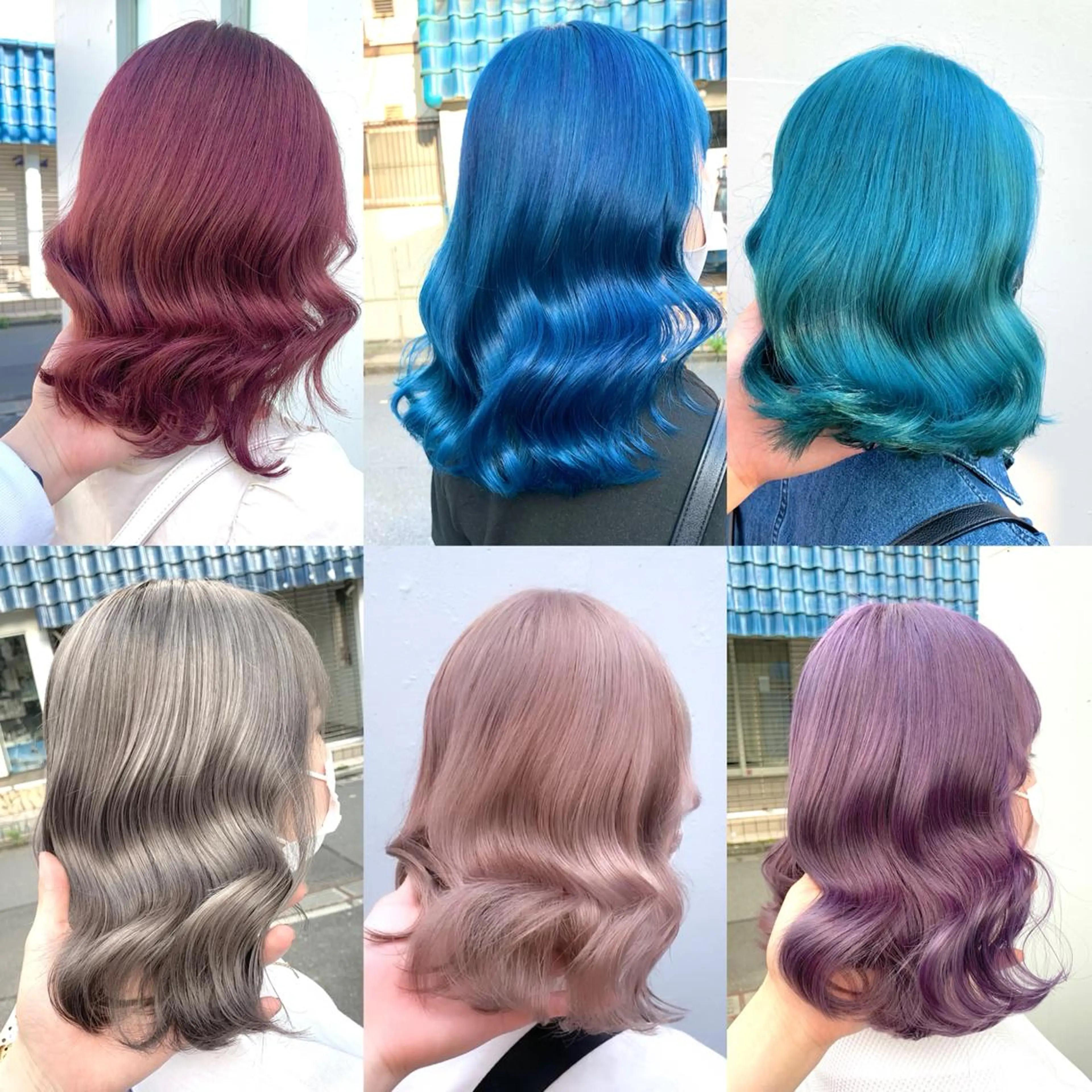 ✨大人気✨ブリーチ+ケアカラー🧡コテ巻き付き✨【ケアブリーチ変更可】【ブリーチ2回変更可】⭕️の写真