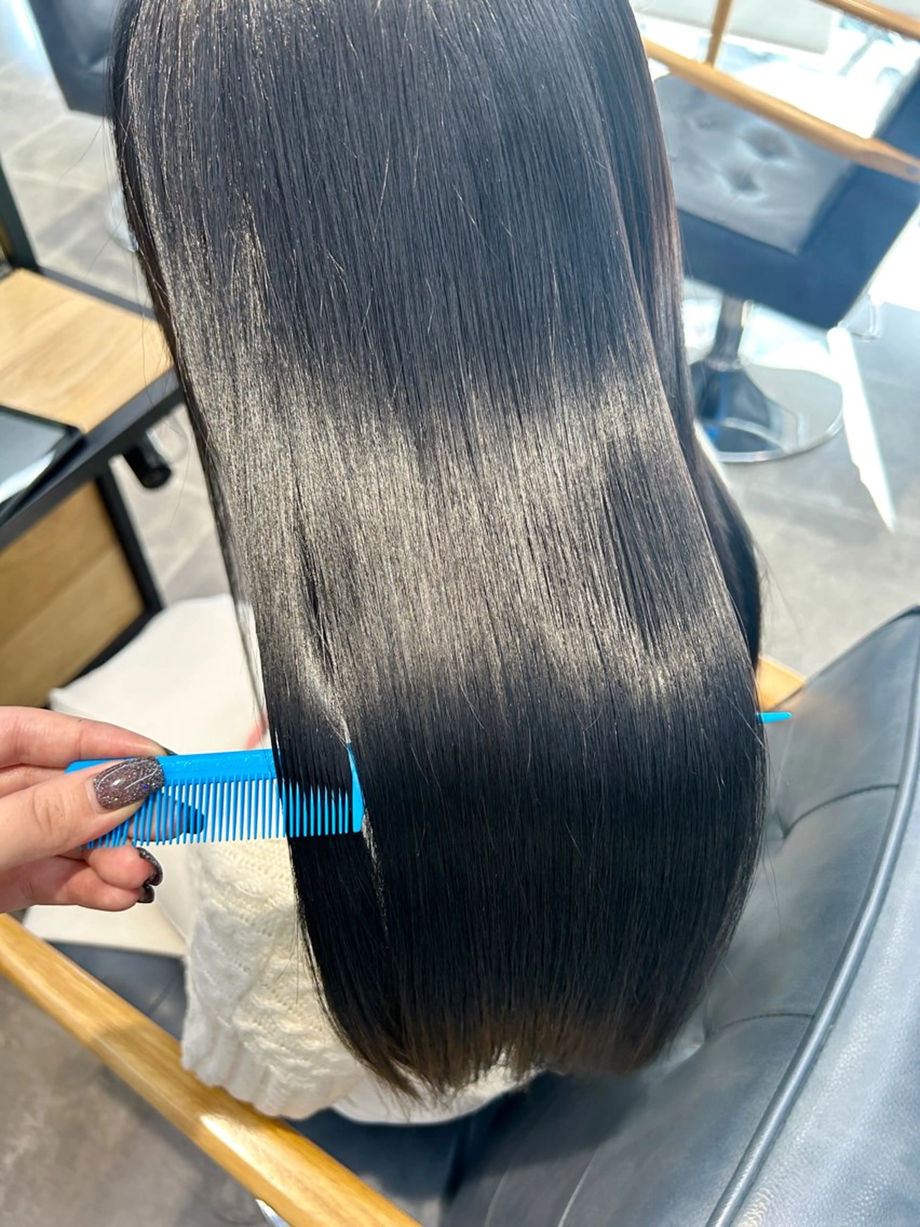 ロング カラー トリートメント newi梅田🫧韓国 ヘア🫧sakiのヘアスタイル