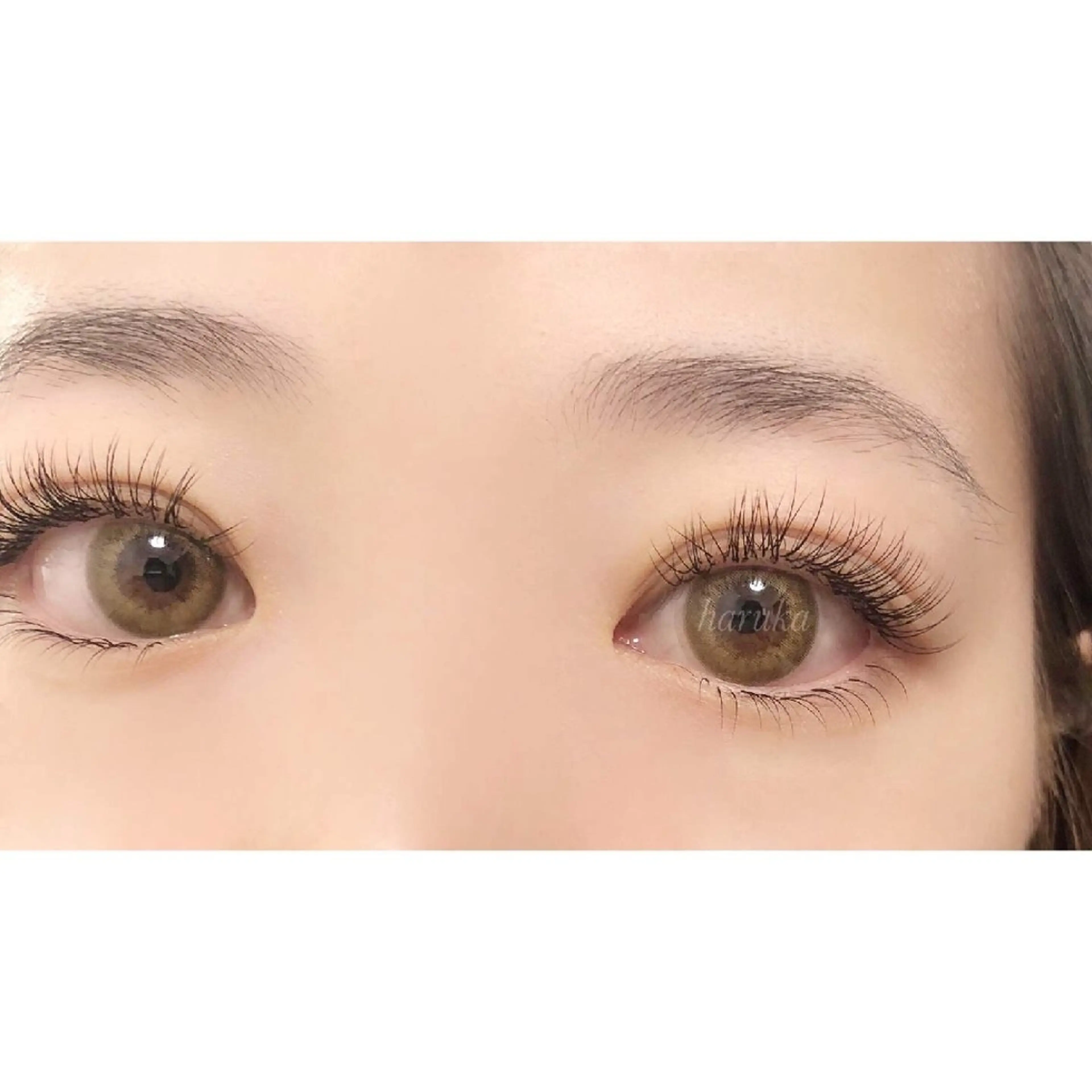 マツエク・マツパ アイラッシュサロンharuka所属・心斎橋・四ツ橋 マツエク・マツパのマツエク・マツパデザイン