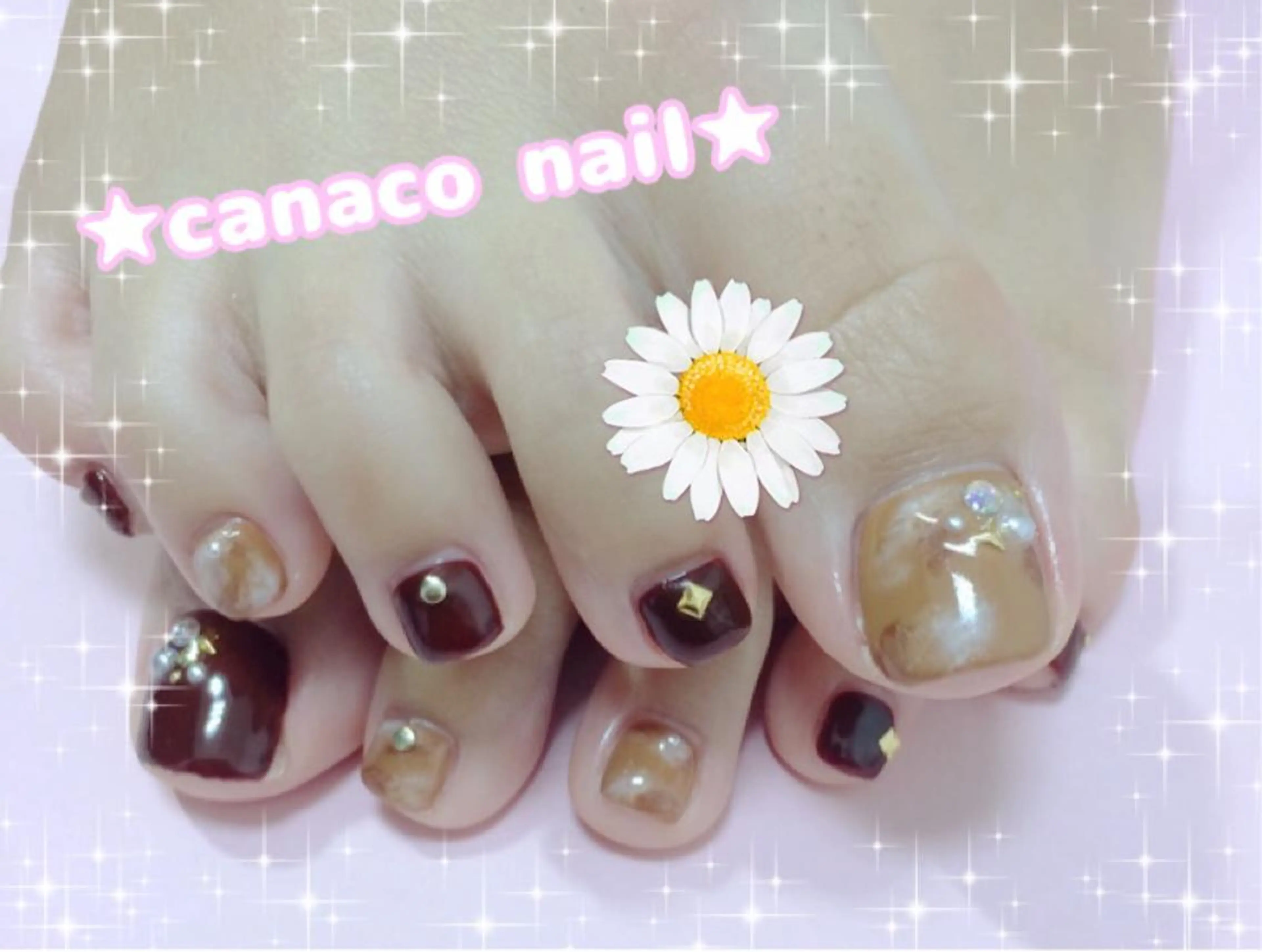 ネイル アートネイル フットネイル Felice所属・ベテランネイル cnc  nailのネイルデザイン