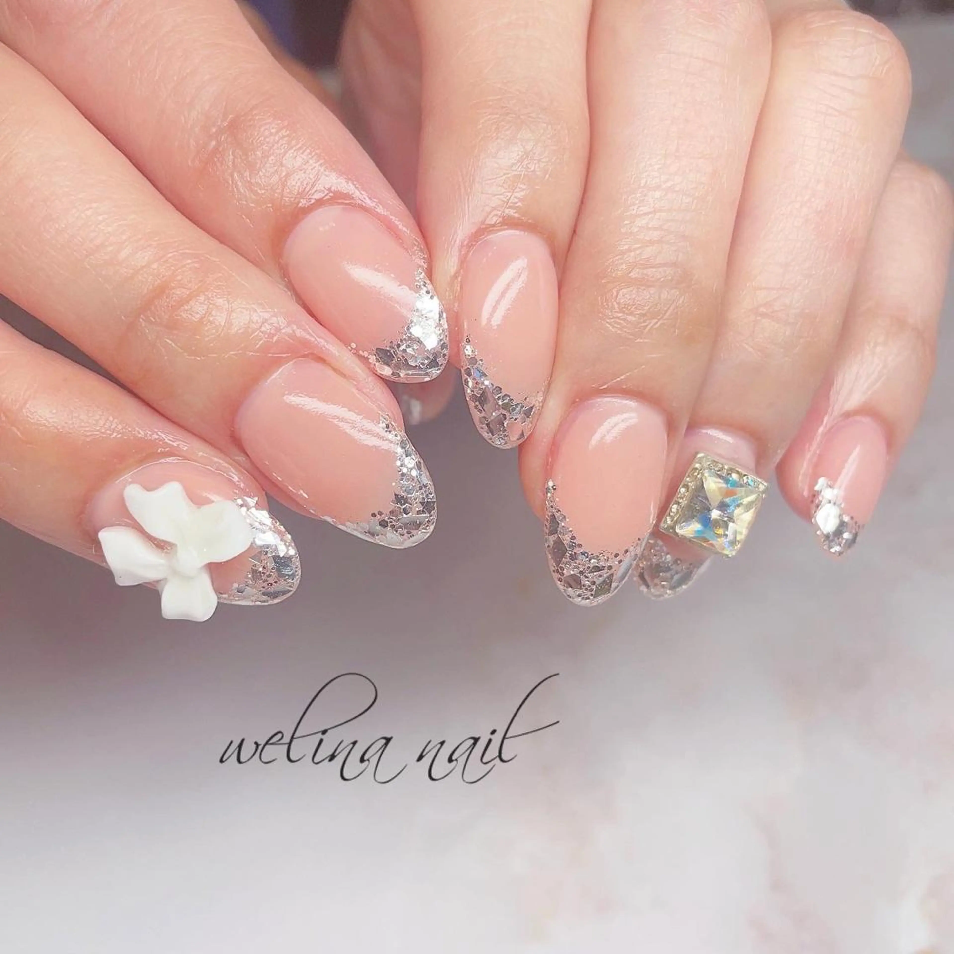 ミディアム ハンドネイル WELINA nail salonのエステ・リラクイメージ