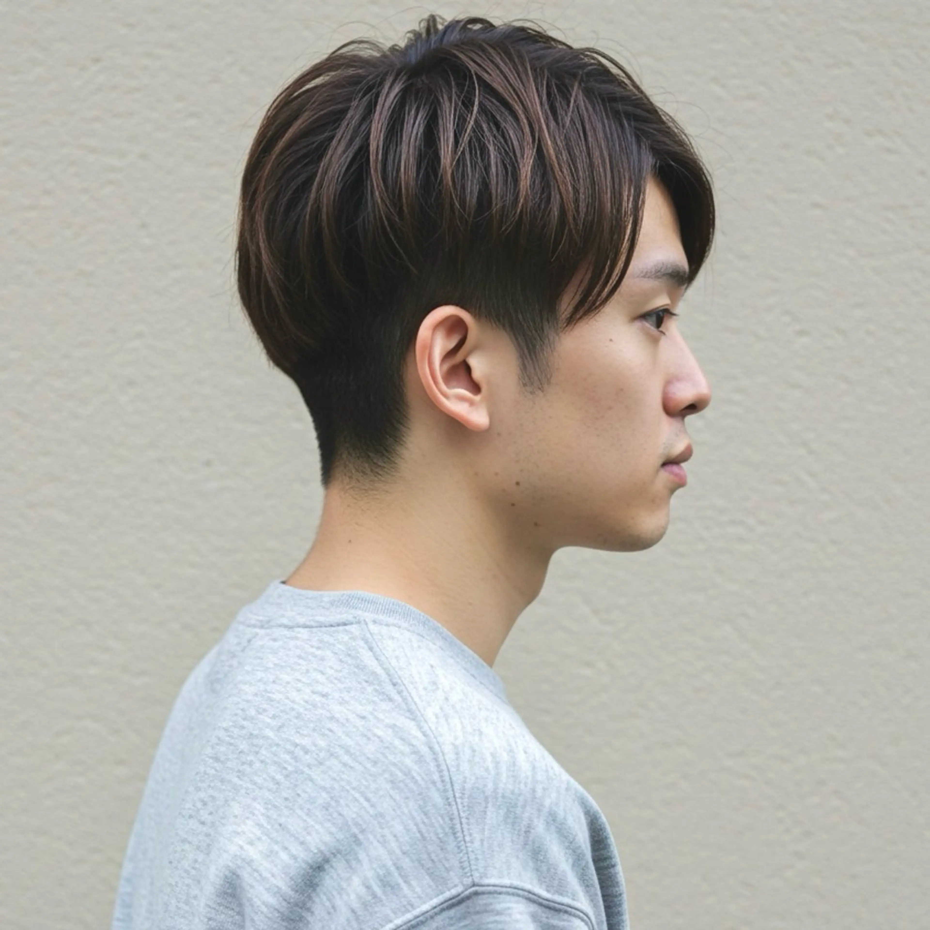 ショート カラー パーマ メンズ センターパート メンズ韓国風 メンズメッシュ ツーブロック 刈り上げ 🎸メンズ/パーマ/ ショート🎸工藤達哉のヘアスタイル