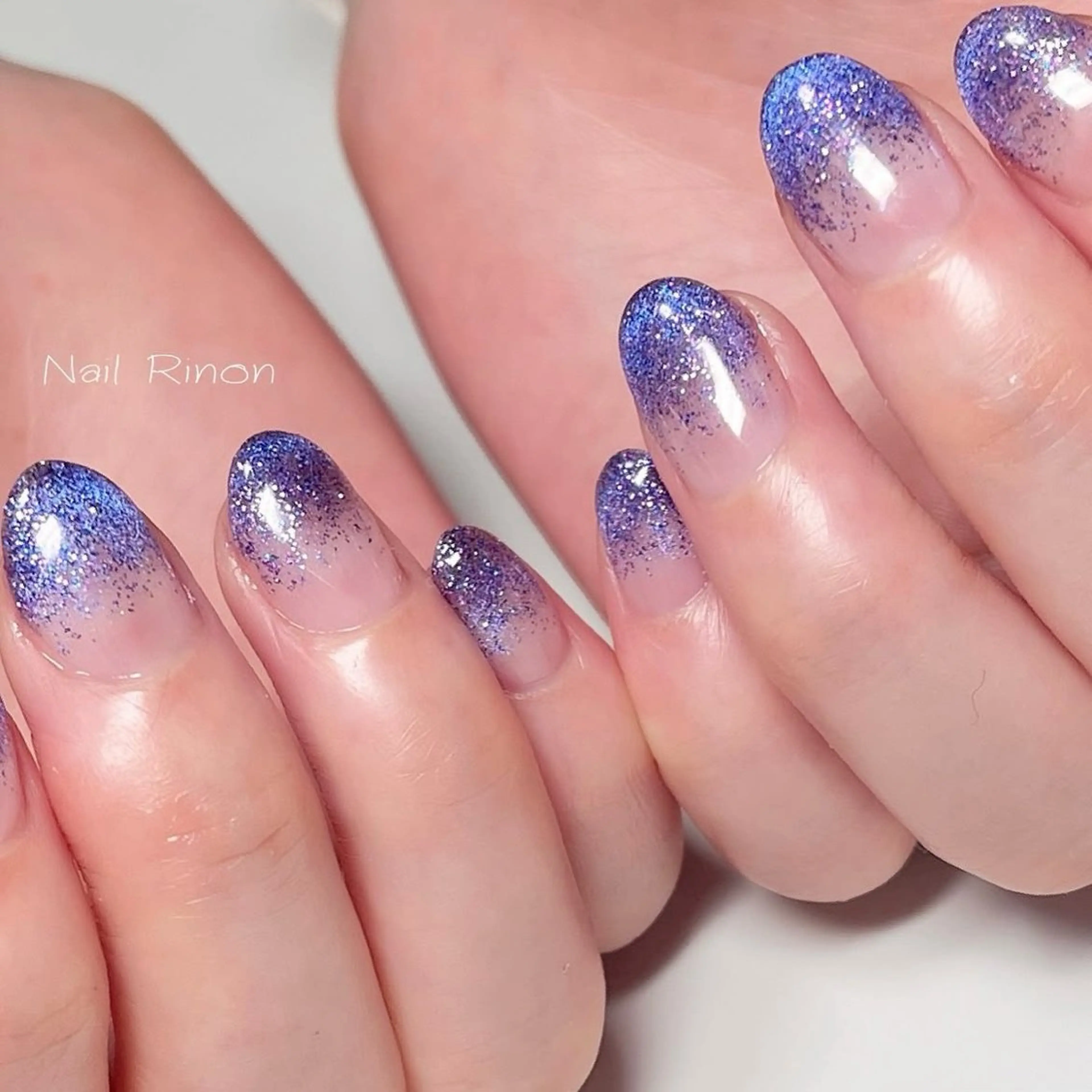 ネイル マグネットネイル ハンドネイル Nail Rinonのネイルデザイン