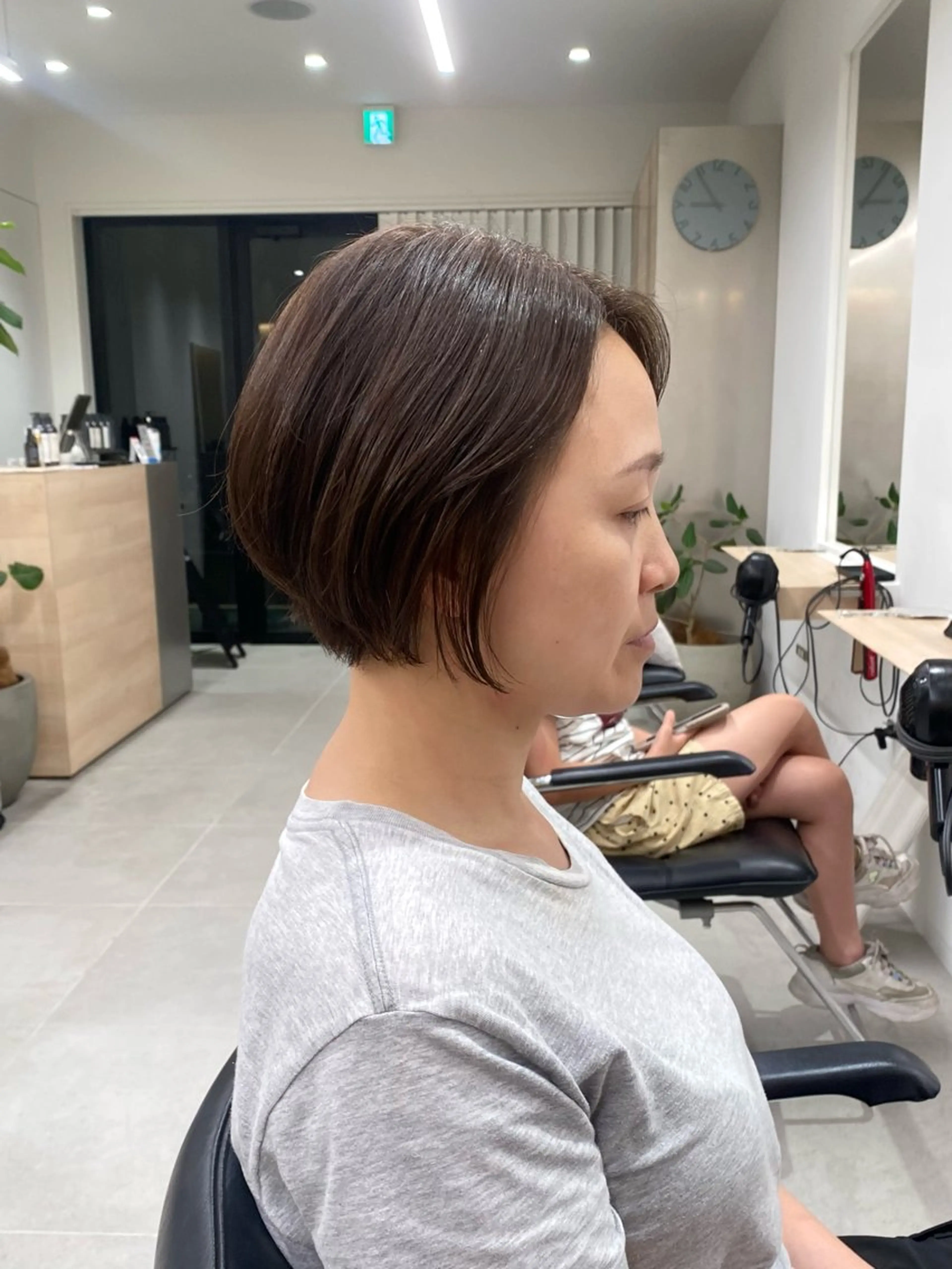 ショート ショートボブ ボブ ショートヘア 💋sara/レイヤ ー/ショート【蔵前】のヘアスタイル