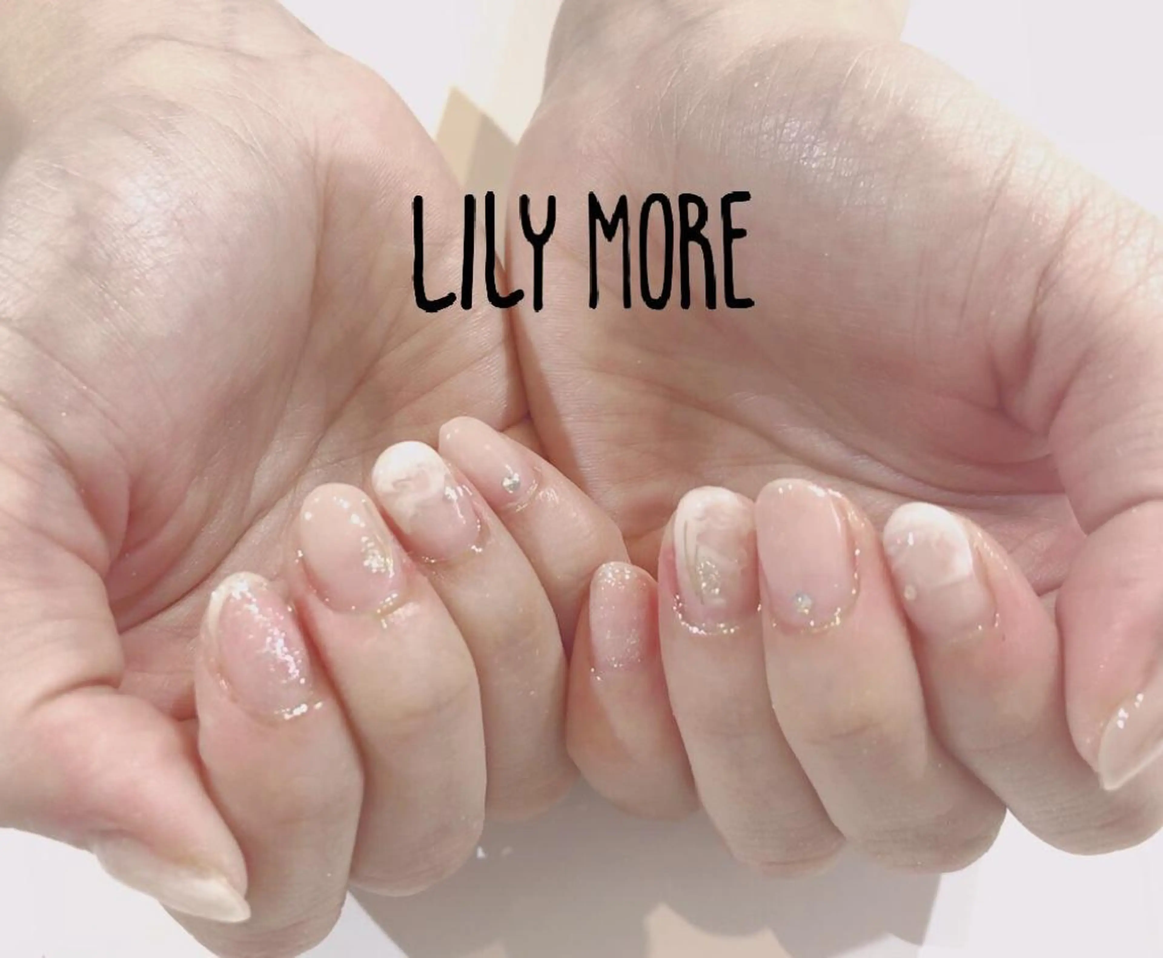 ネイル 大理石ネイル(マーブル) Lily closetのネイルデザイン