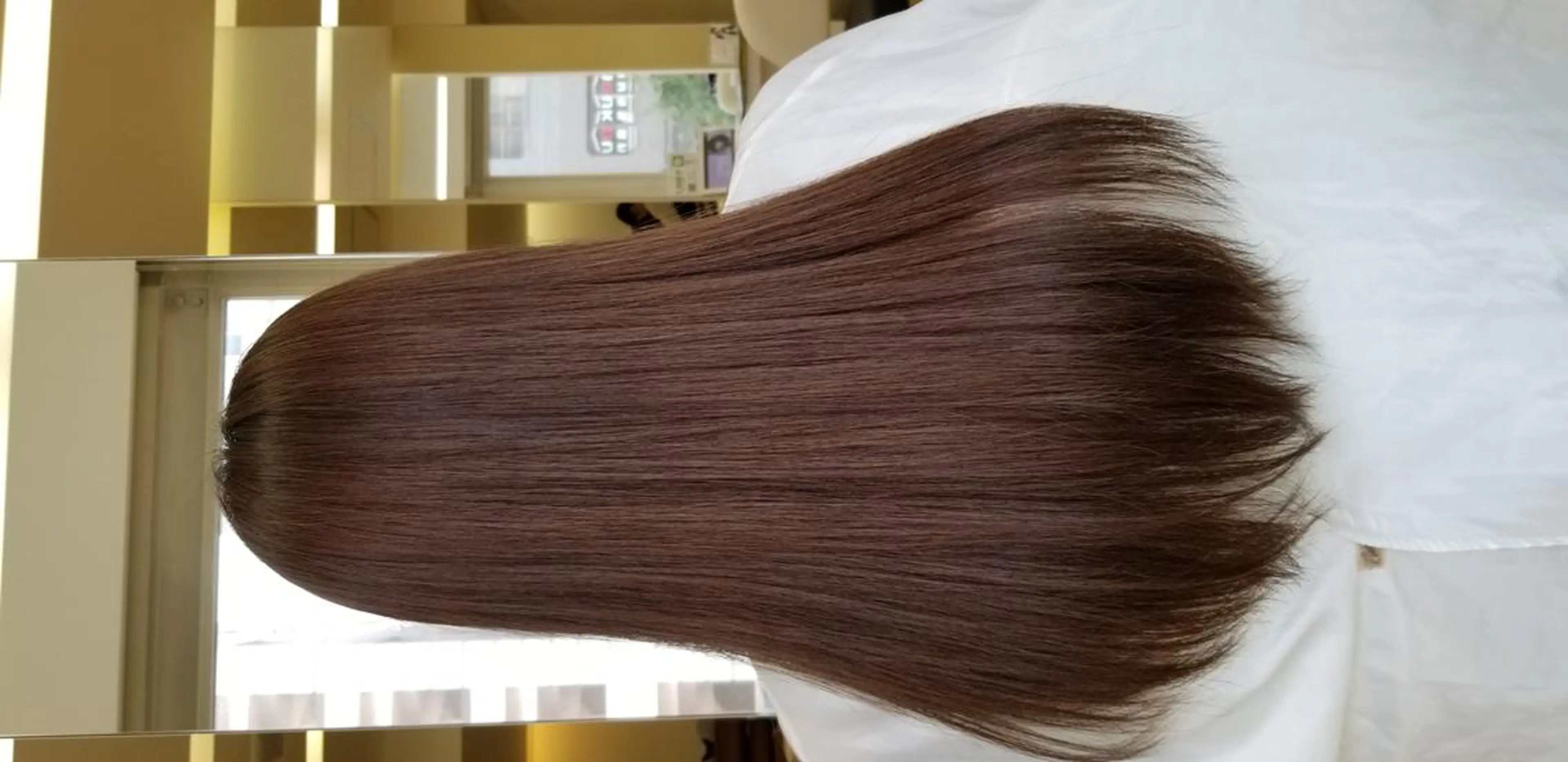 ロング 吉田 恒のヘアスタイル