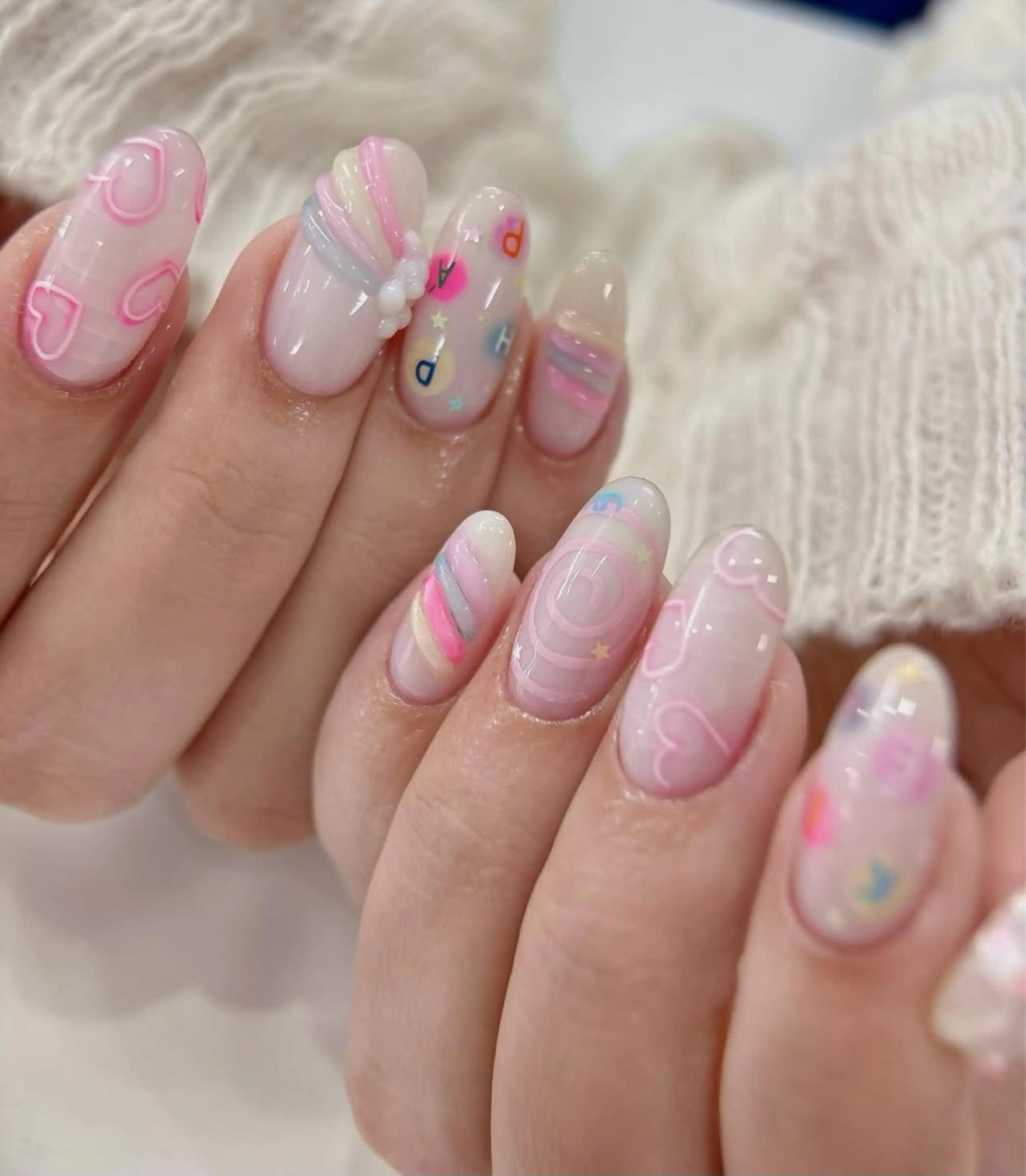 ネイル Ribbonnail salonのネイルデザイン