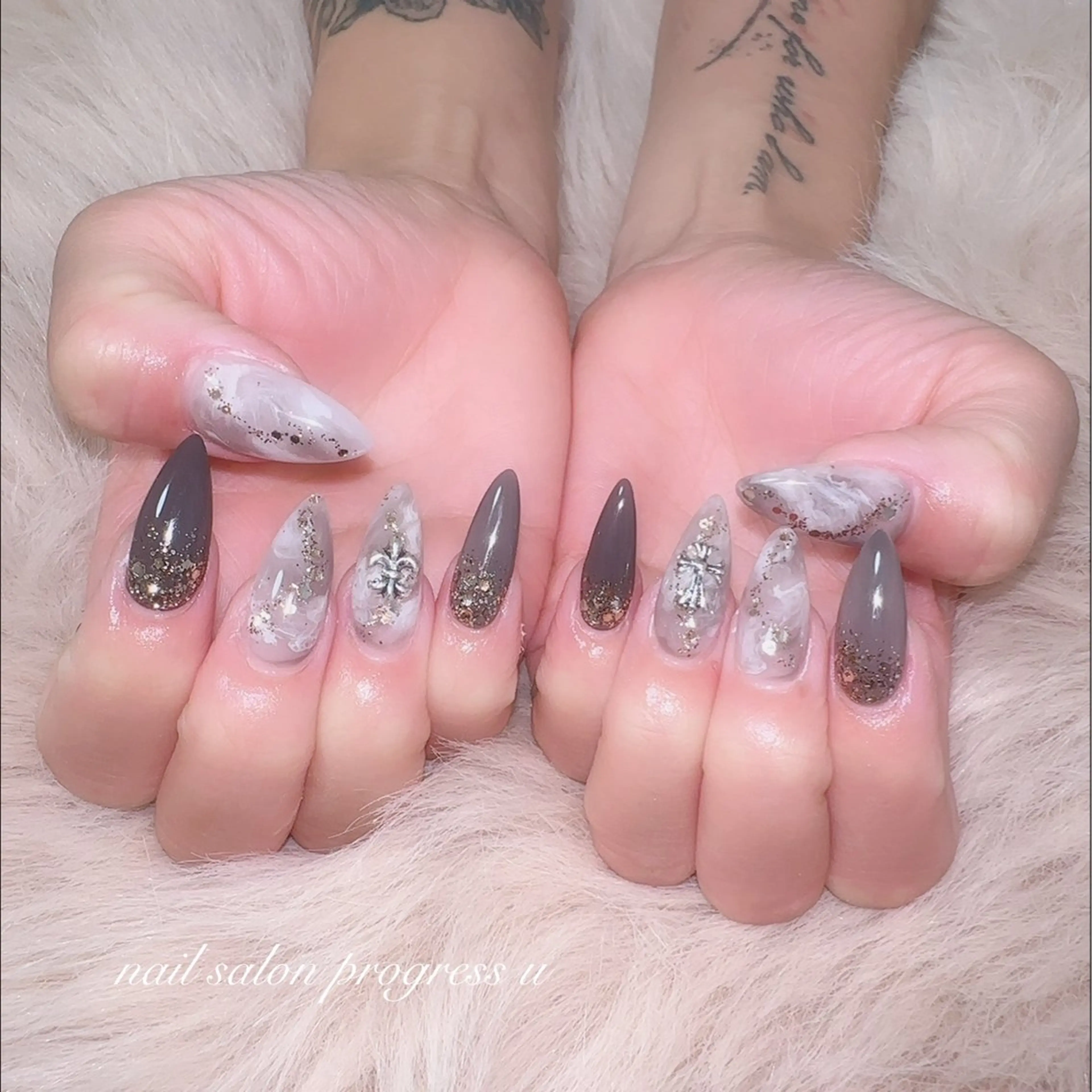 ネイル ハンドネイル ハンドケア progress uのネイルデザイン