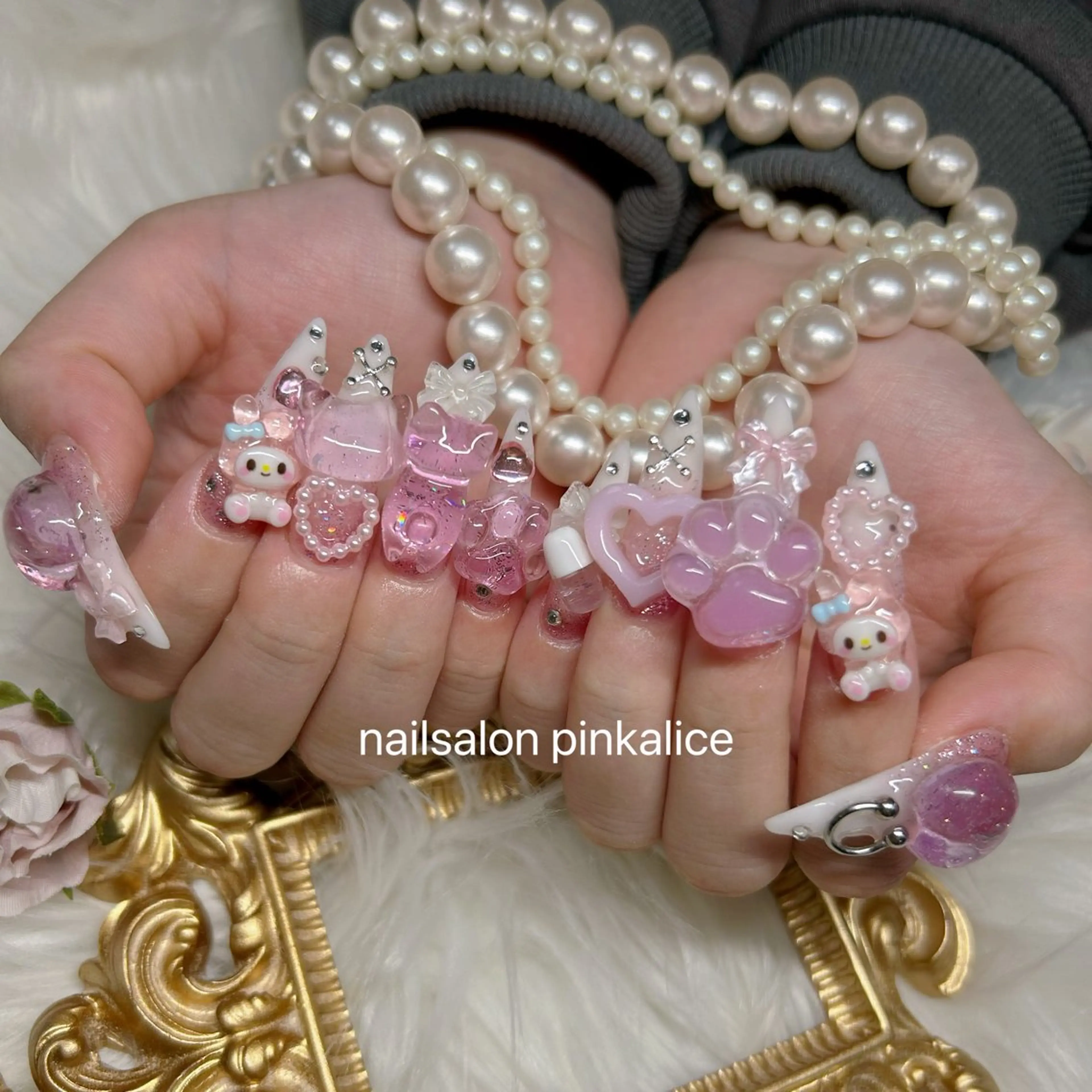 ネイル nail salon Pink Aliceのネイルデザイン